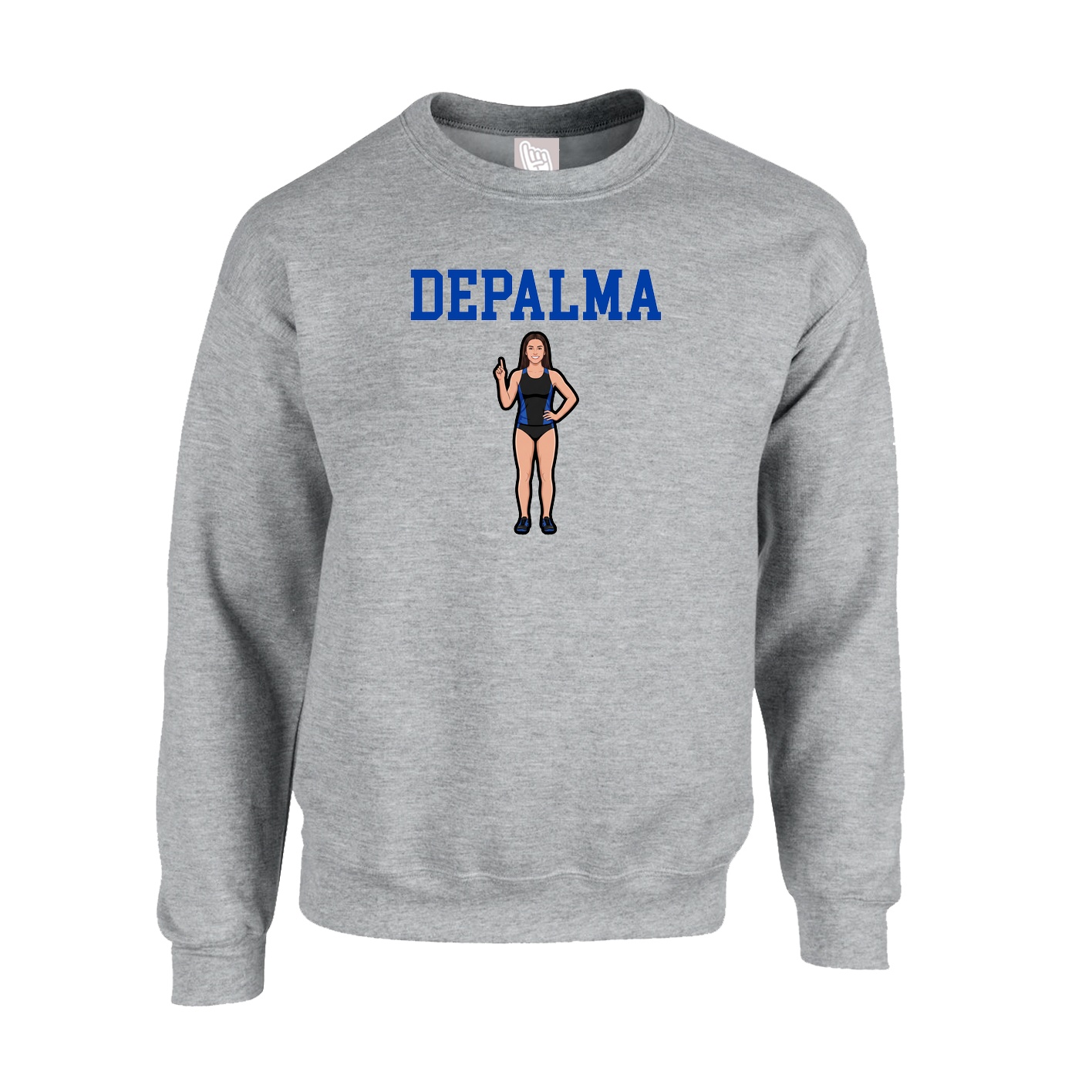 Fleece Crew — Shirsey in Grey