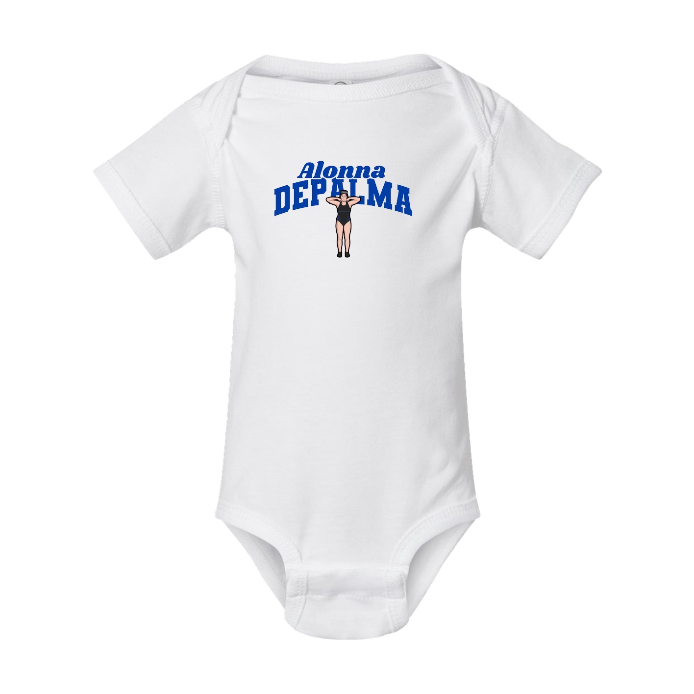 Baby Onesie — Signature Arch in White