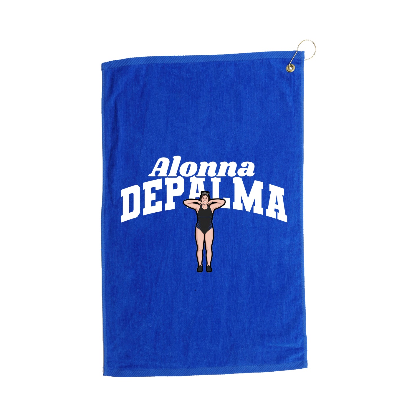 Golf Towel — Signature Arch in Royal
