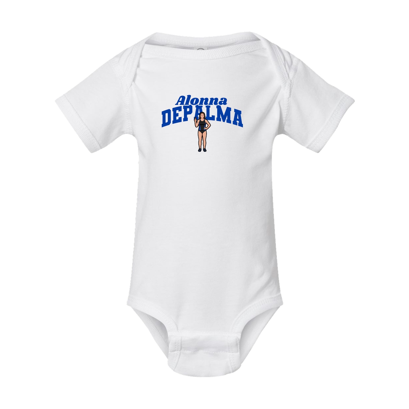 Baby Onesie — Signature Arch in White
