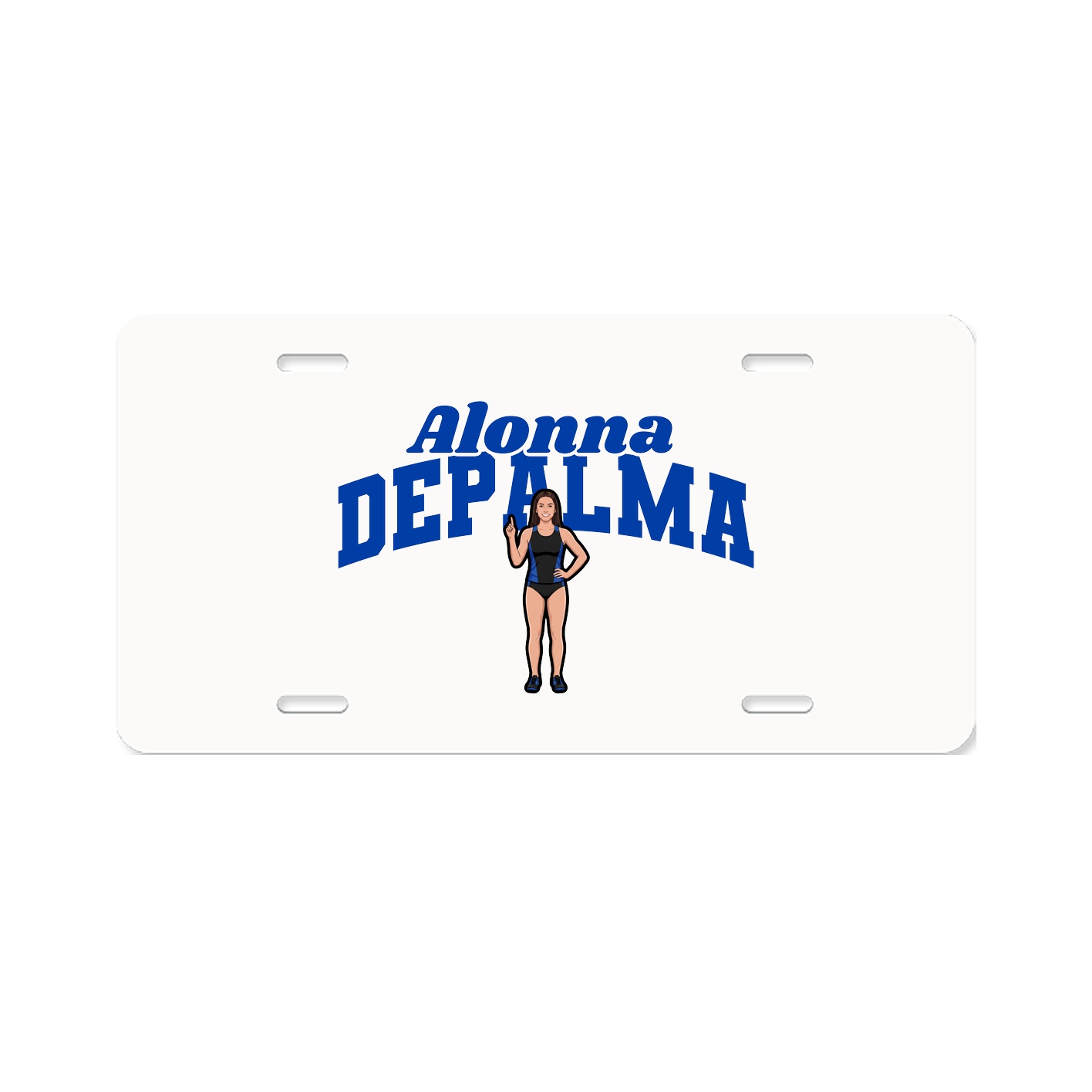 License Plate — Signature Arch in Classic