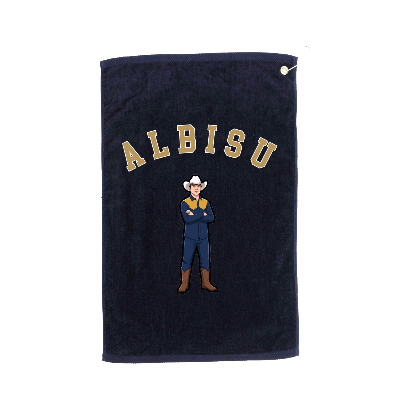 Golf Towel — Shirsey Arch in Navy
