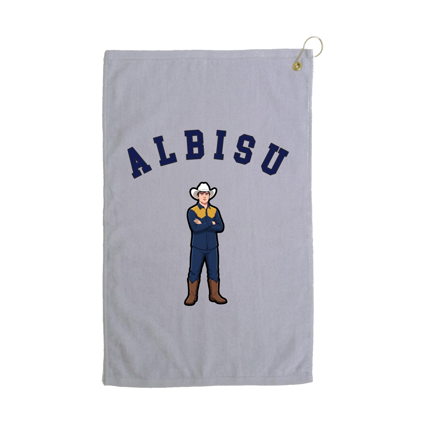 Golf Towel — Shirsey Arch in Grey