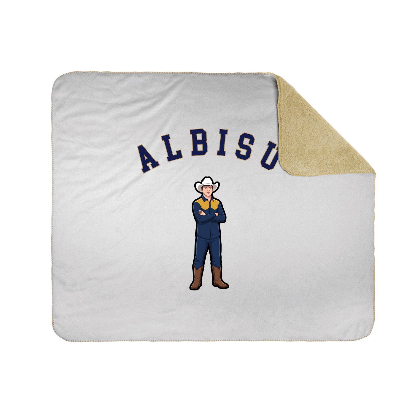 Throw Blanket — Shirsey Arch in White