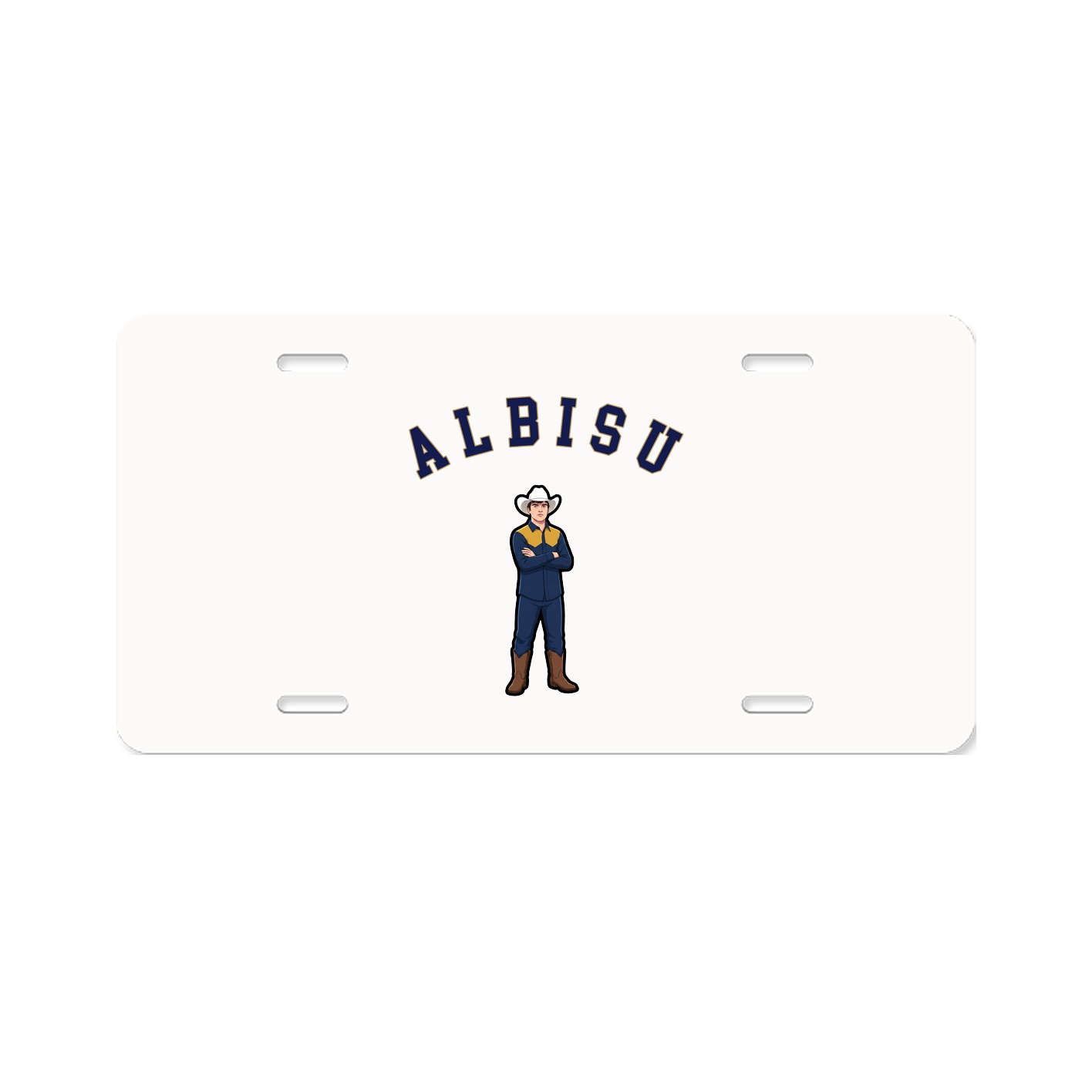 License Plate — Shirsey Arch in Classic