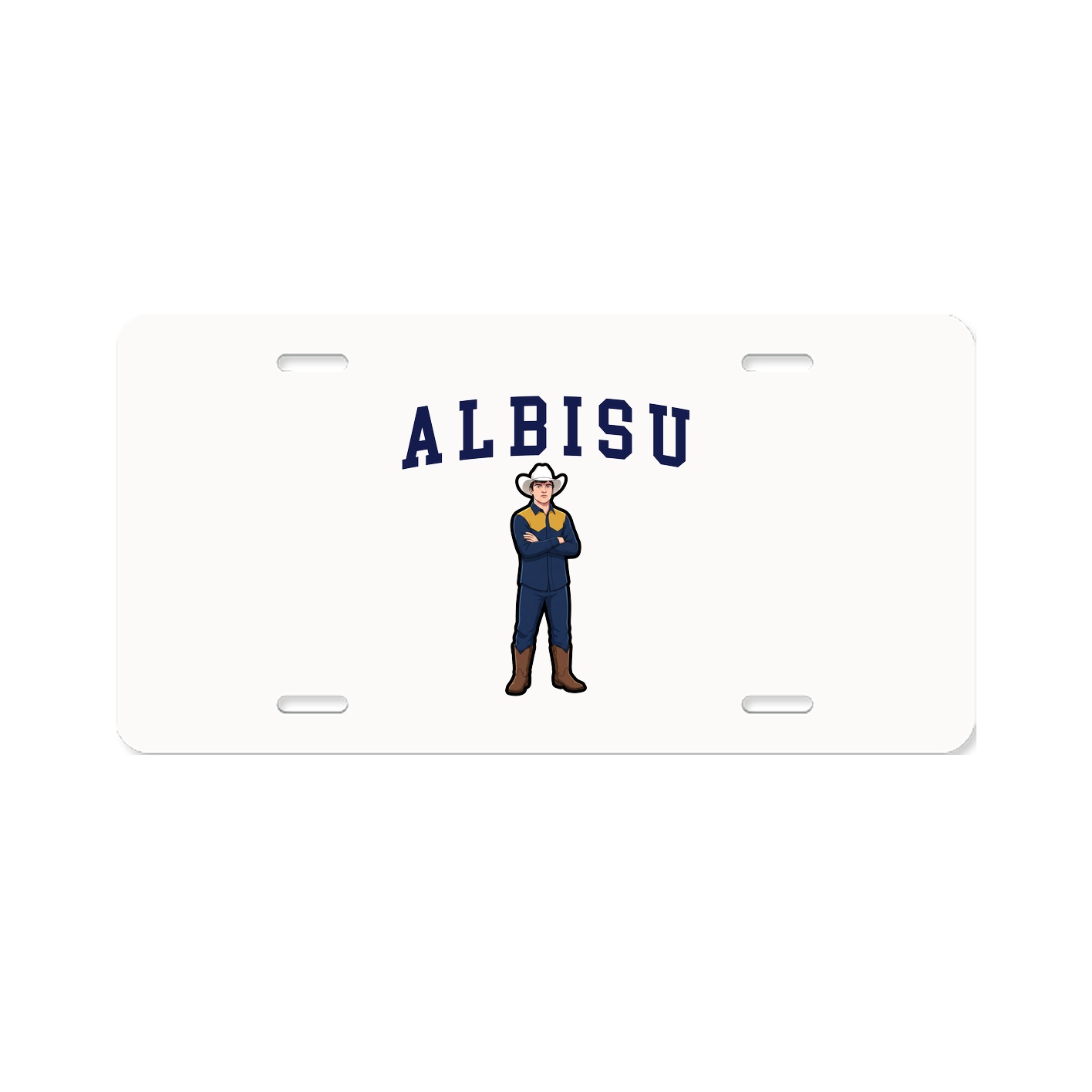 License Plate — Shirsey in Classic