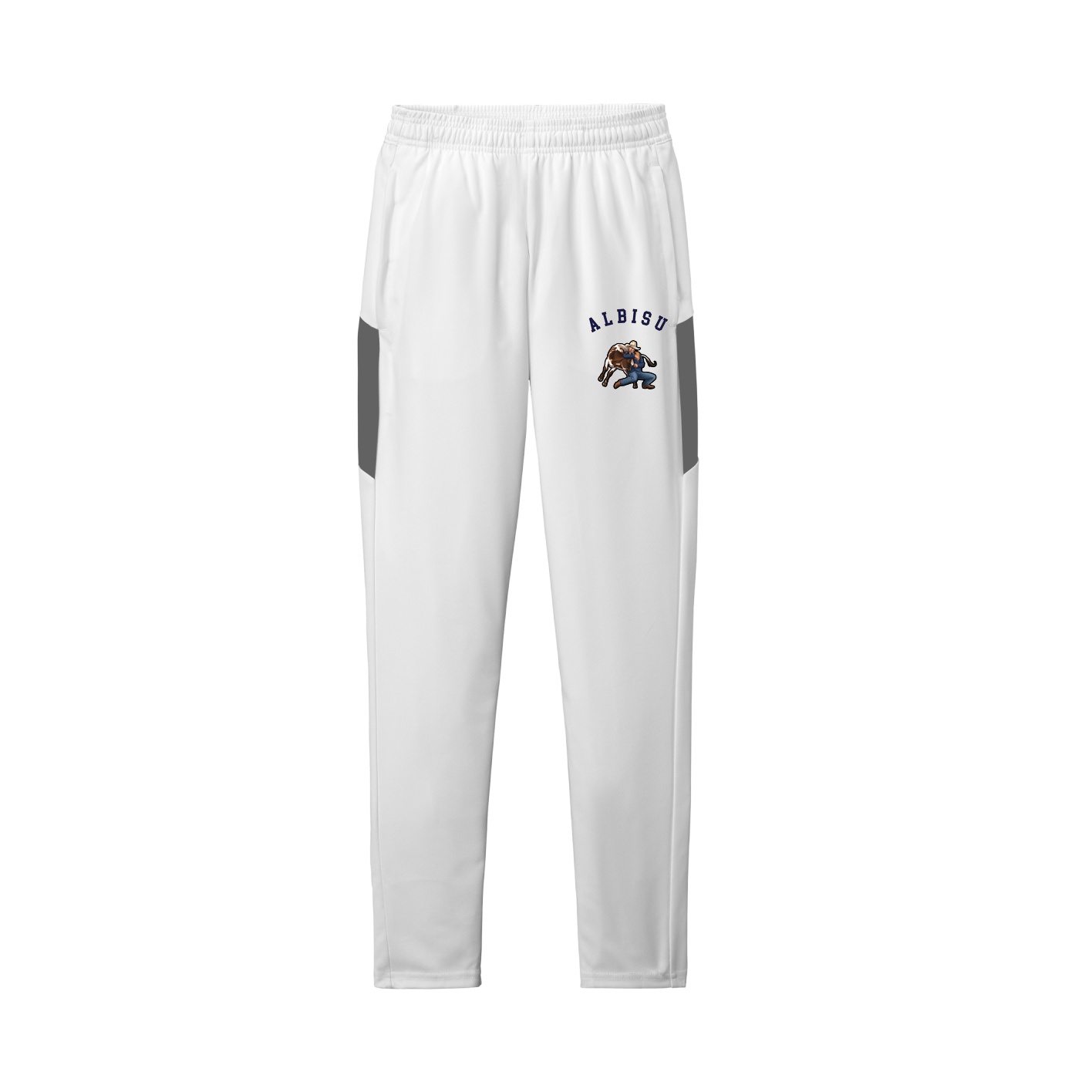 Team Travel Pant — Shirsey Arch in White/Grey