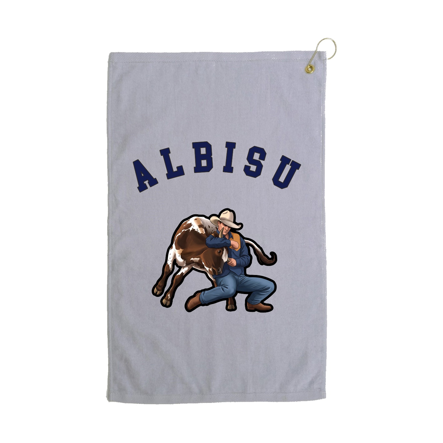 Golf Towel — Shirsey Arch in Grey