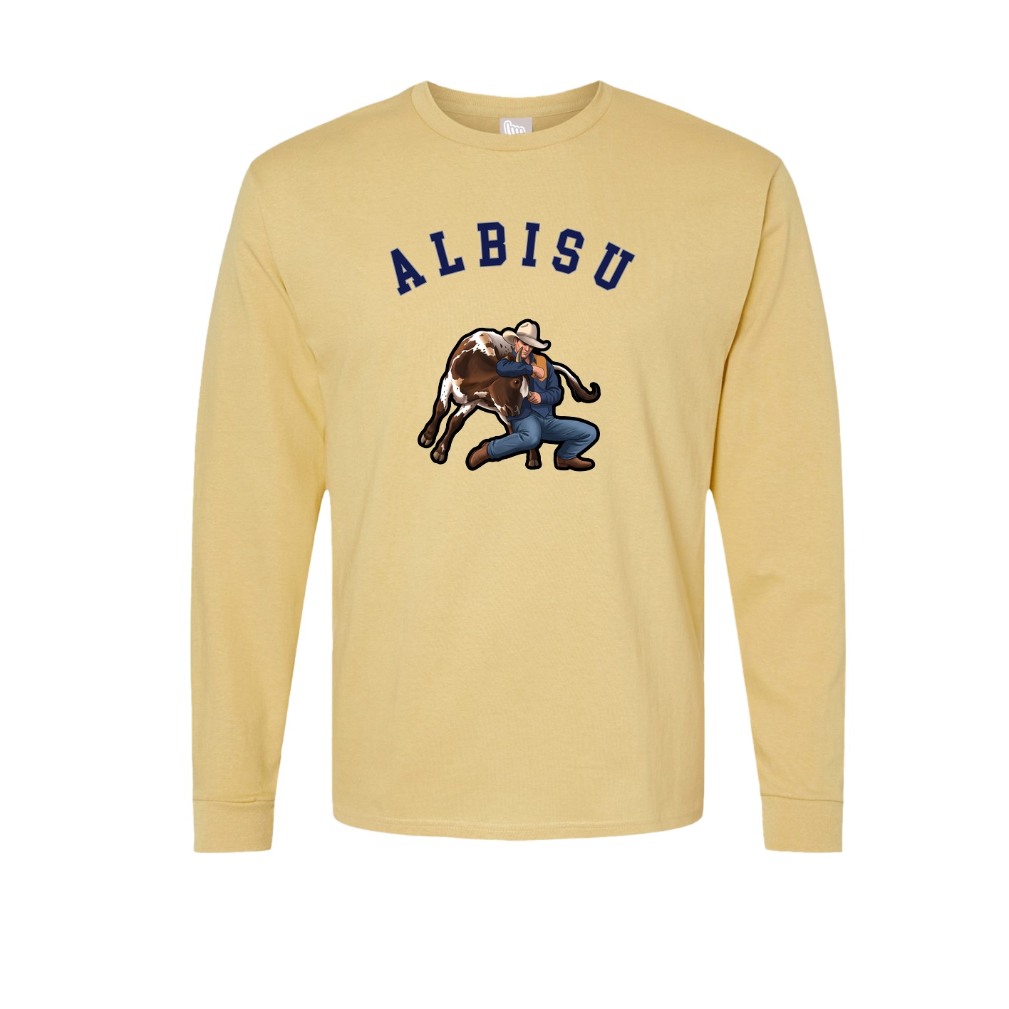 Long Sleeve Tee — Shirsey Arch in Vegas Gold