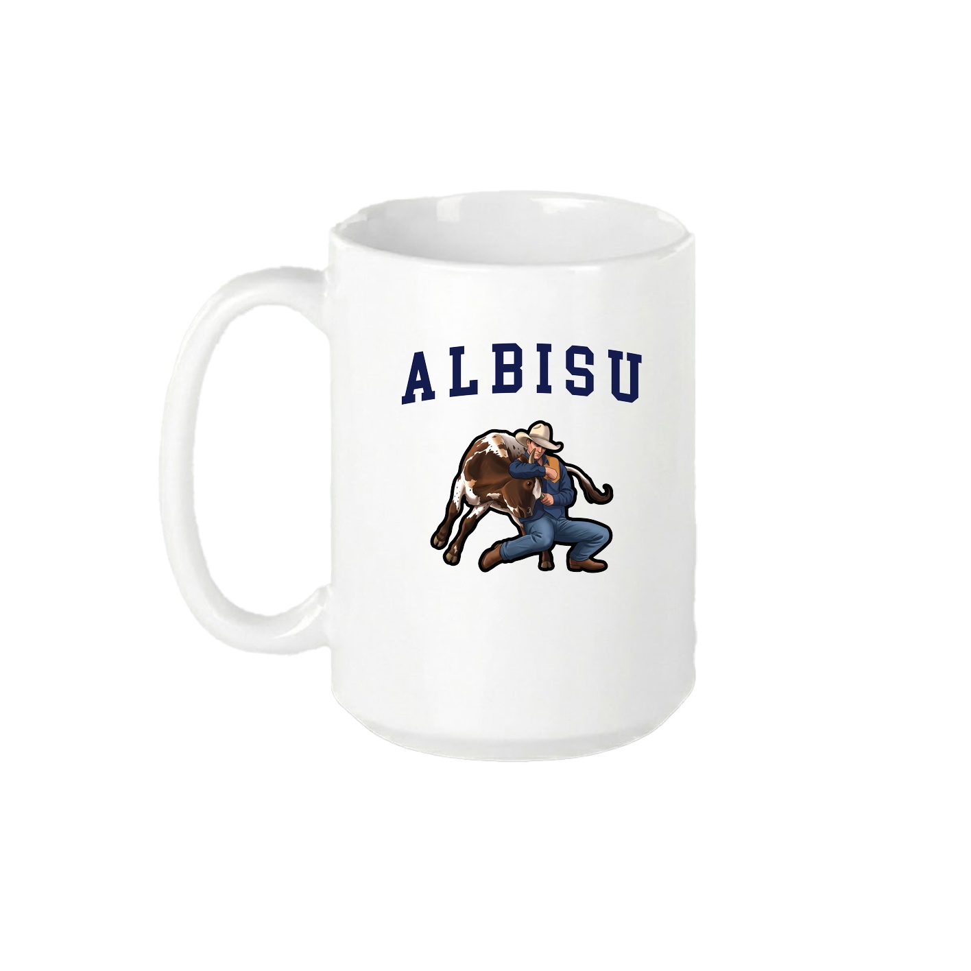 15oz Coffee Mug — Shirsey in White