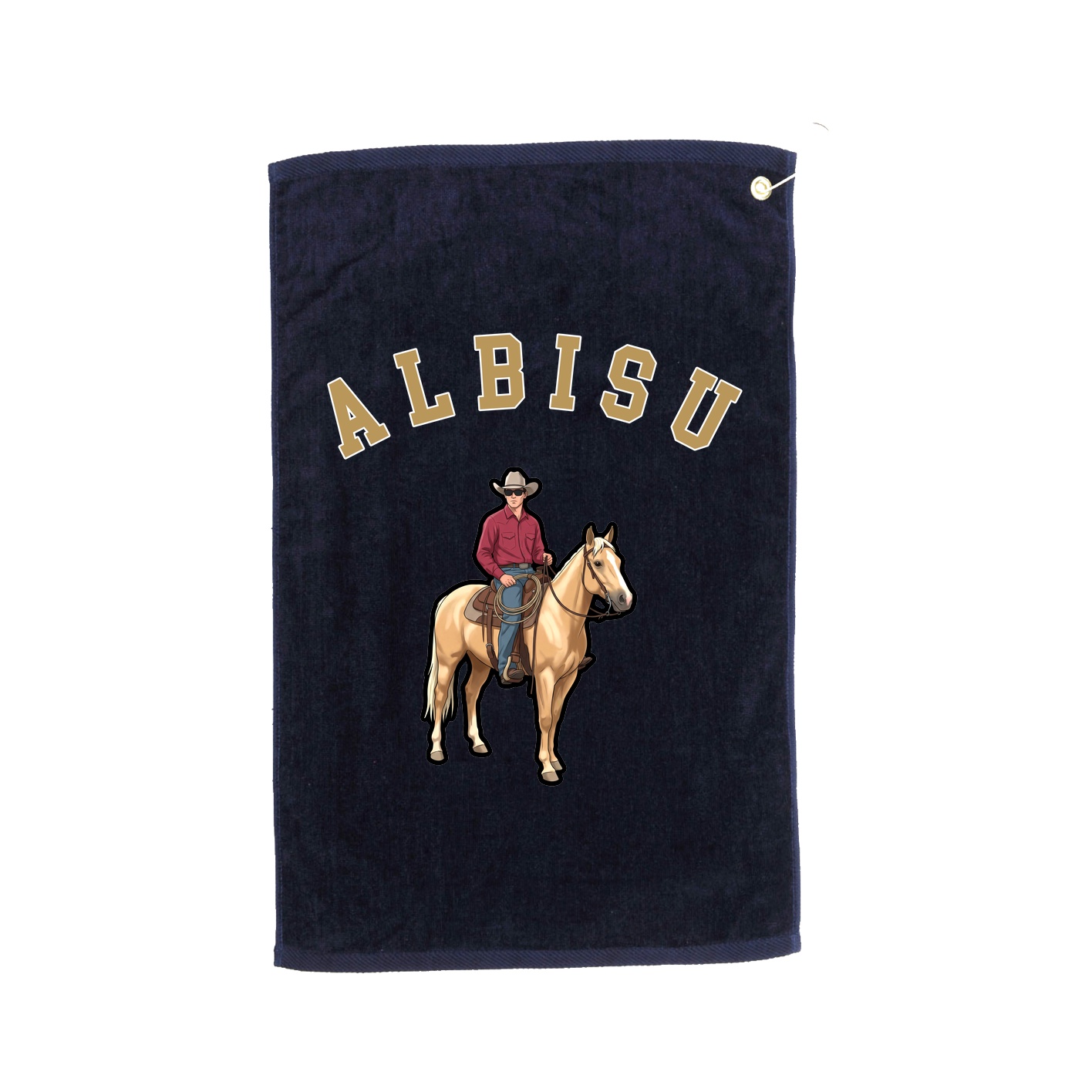 Golf Towel — Shirsey Arch in Navy