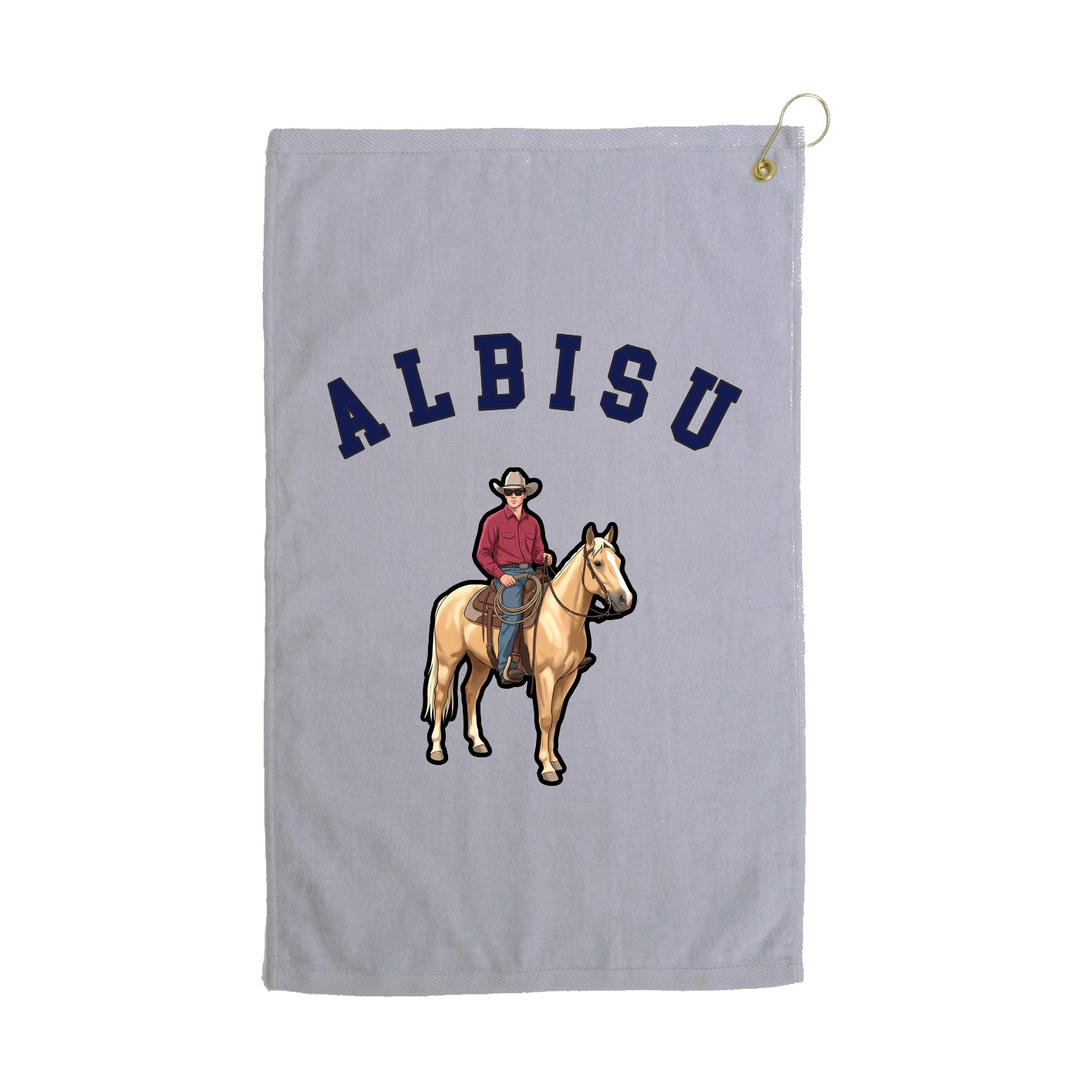 Golf Towel — Shirsey Arch in Grey
