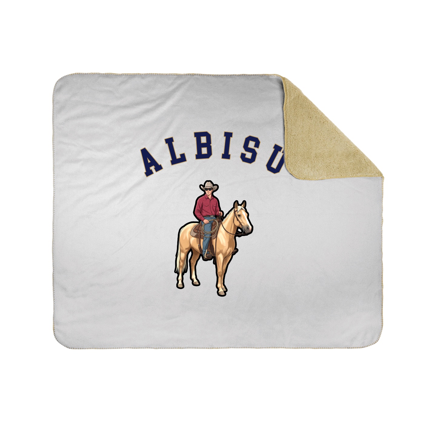 Throw Blanket — Shirsey Arch in White