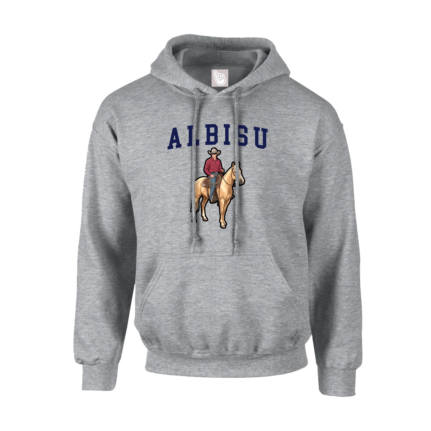 Hoodie — Shirsey in Grey