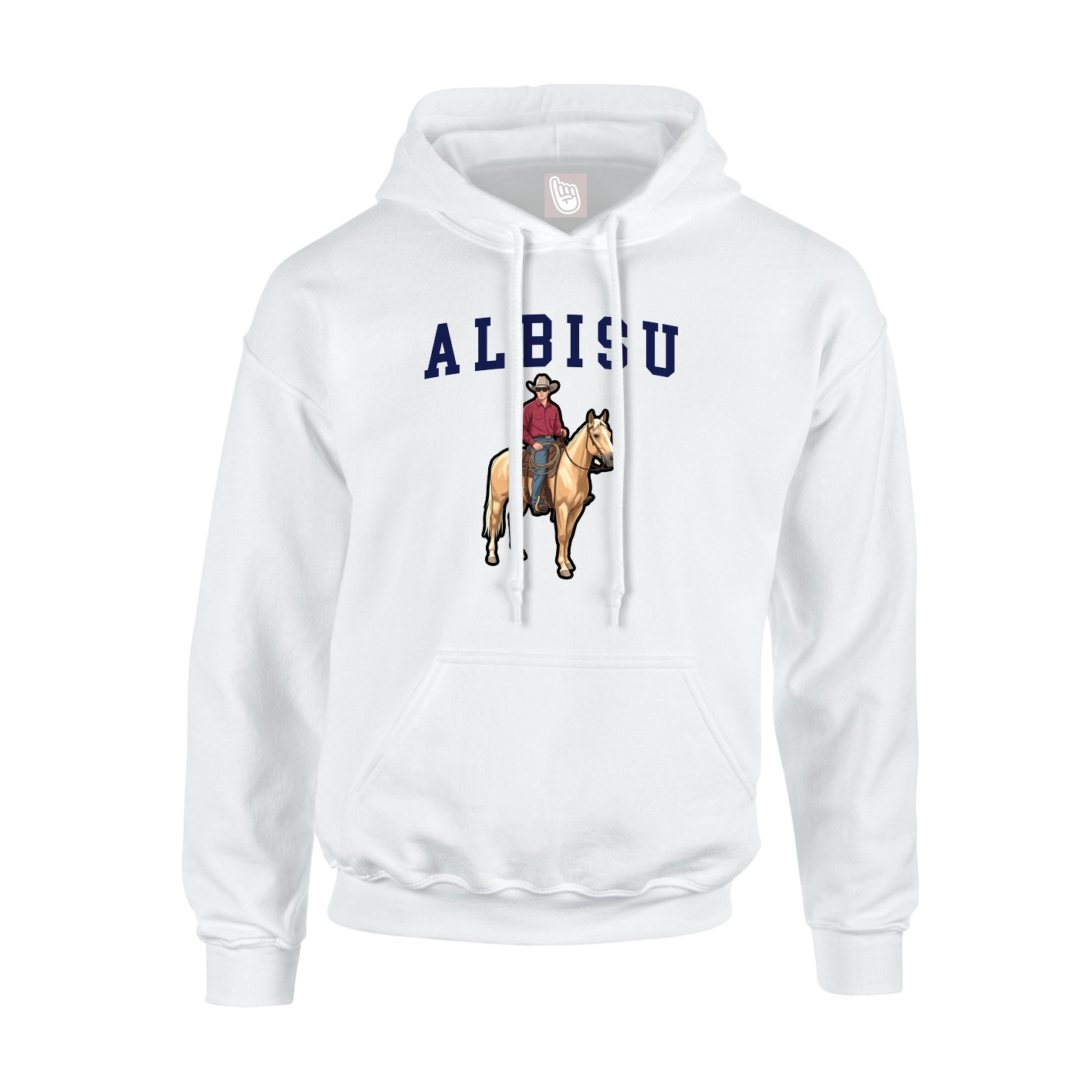 Hoodie — Shirsey in White