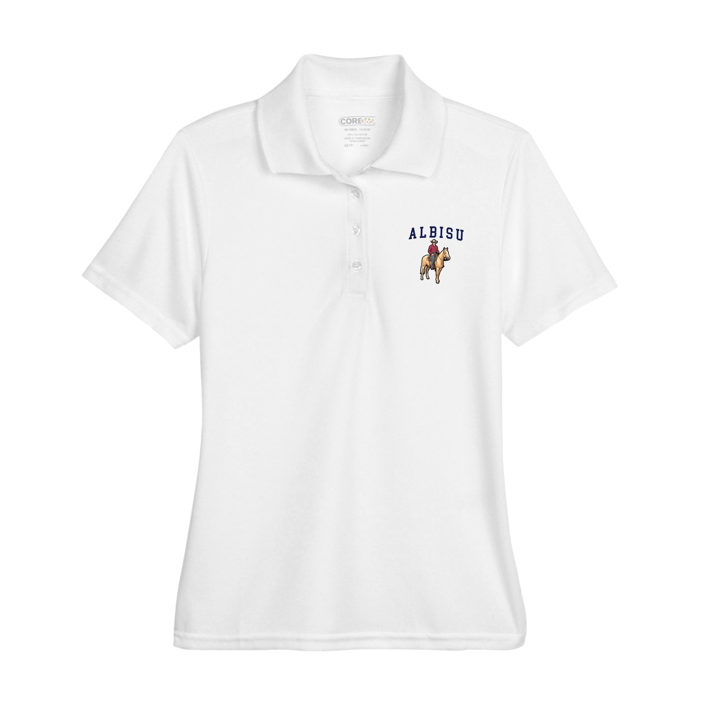 Womens Performance Polo — Shirsey in White