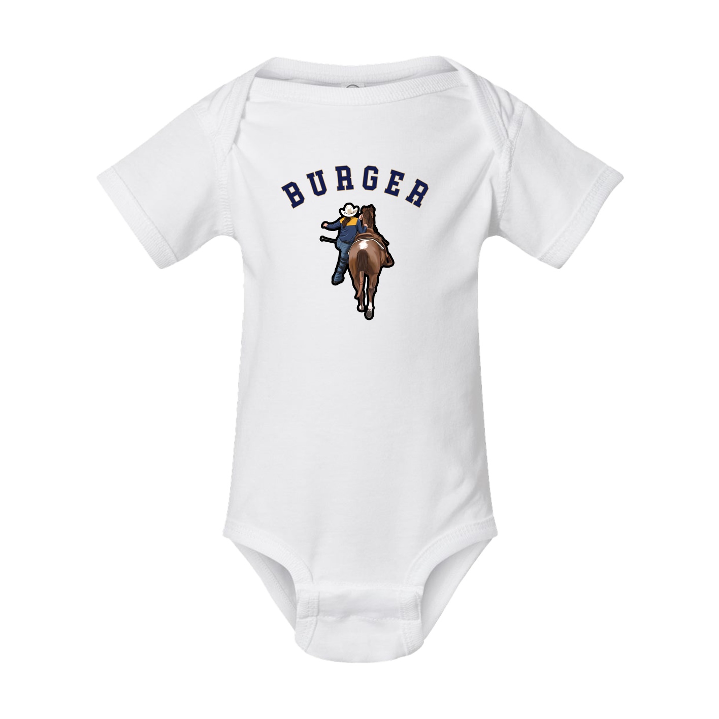 Baby Onesie — Shirsey Arch in White