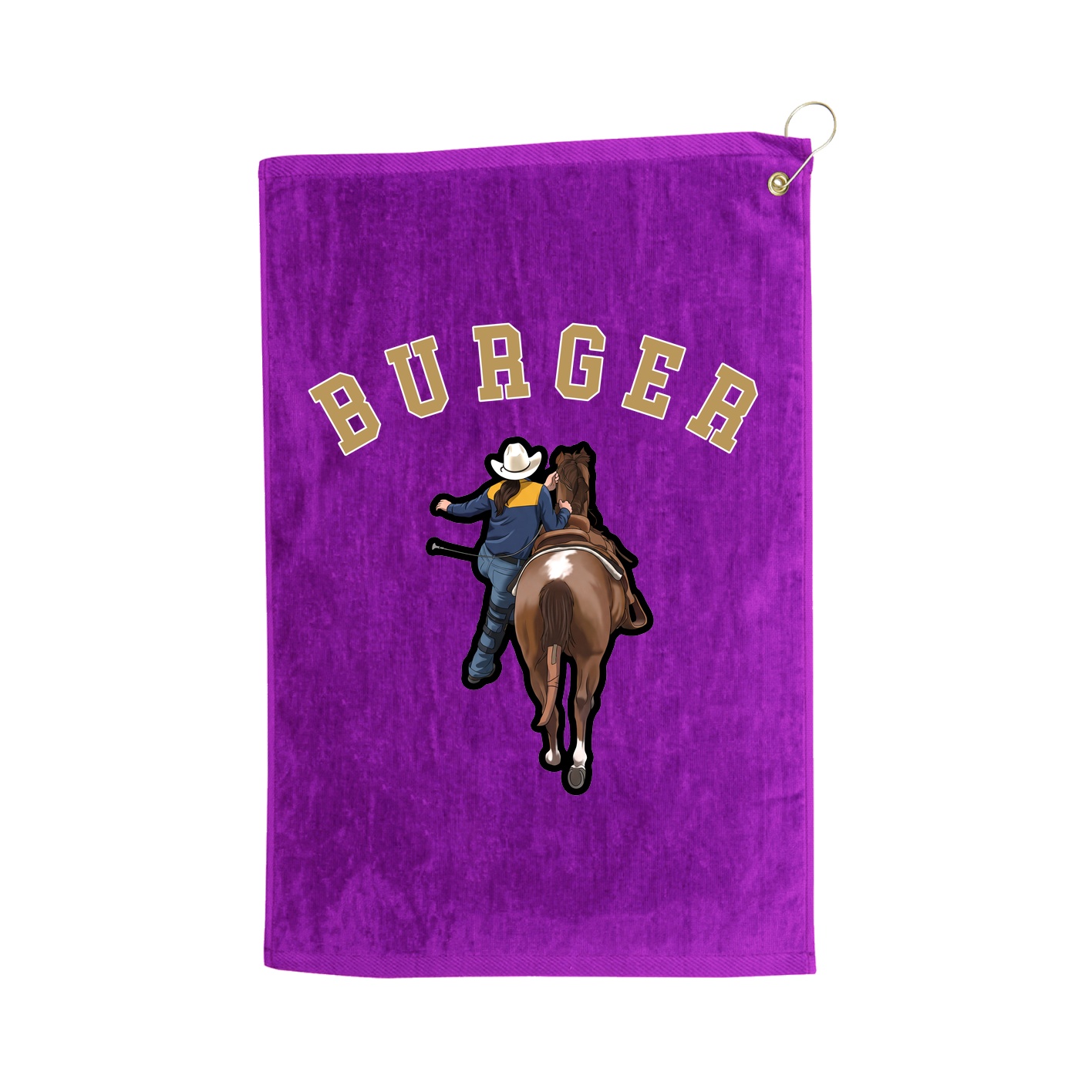 Golf Towel — Shirsey Arch in Purple
