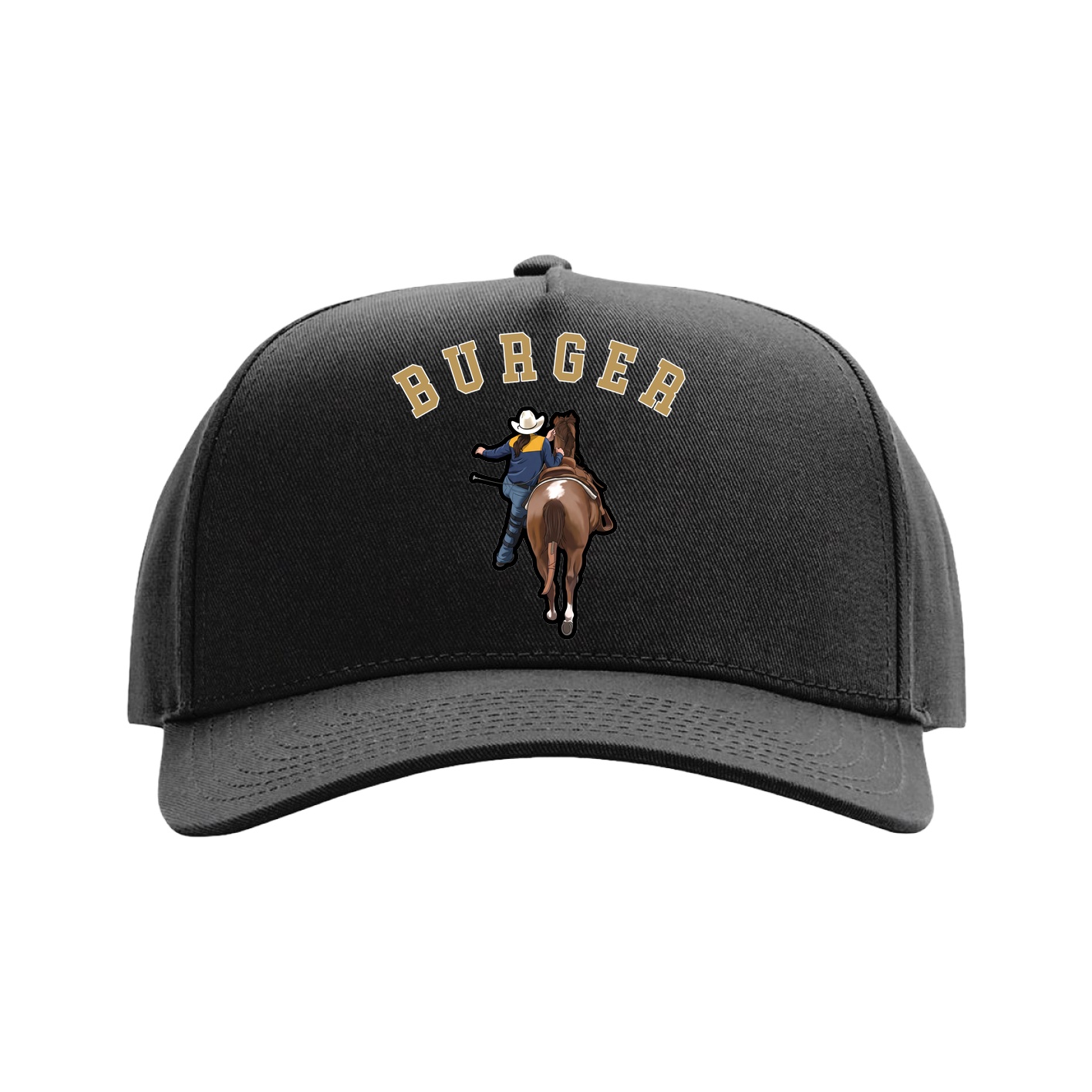 Full Fabric Five-Panel Champ Cap