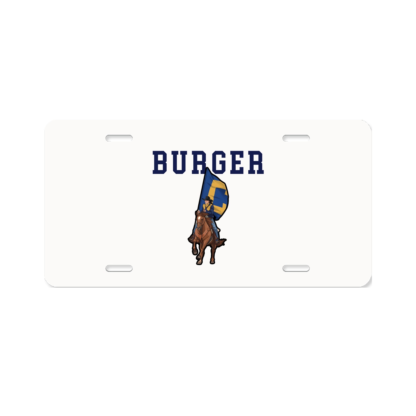 License Plate — Shirsey in Classic
