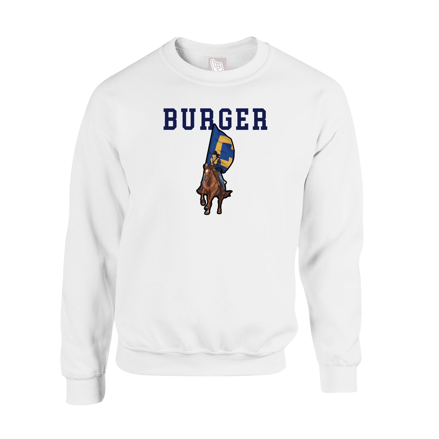 Fleece Crew — Shirsey in White