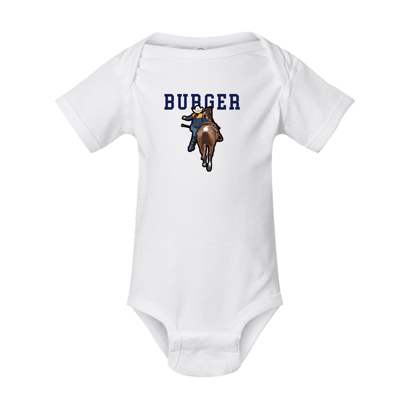Baby Onesie — Shirsey in White