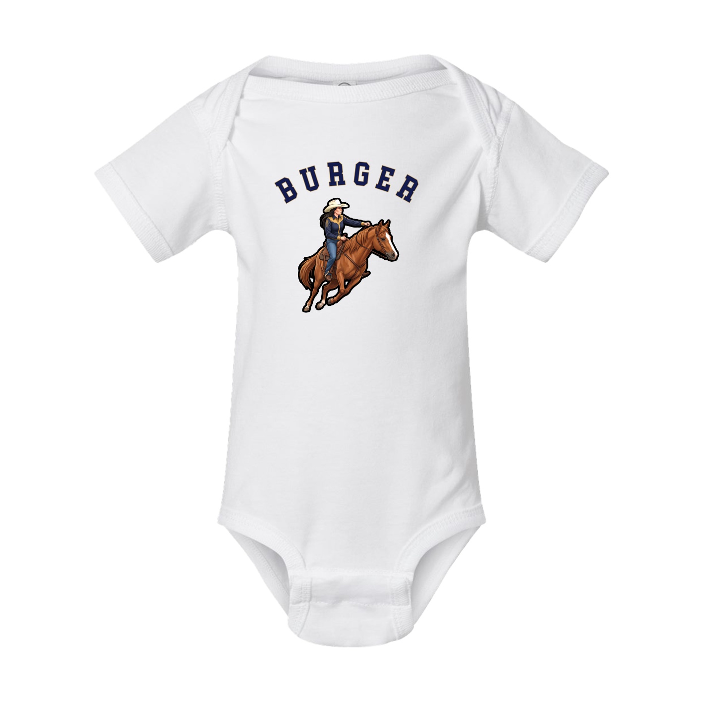 Baby Onesie — Shirsey Arch in White