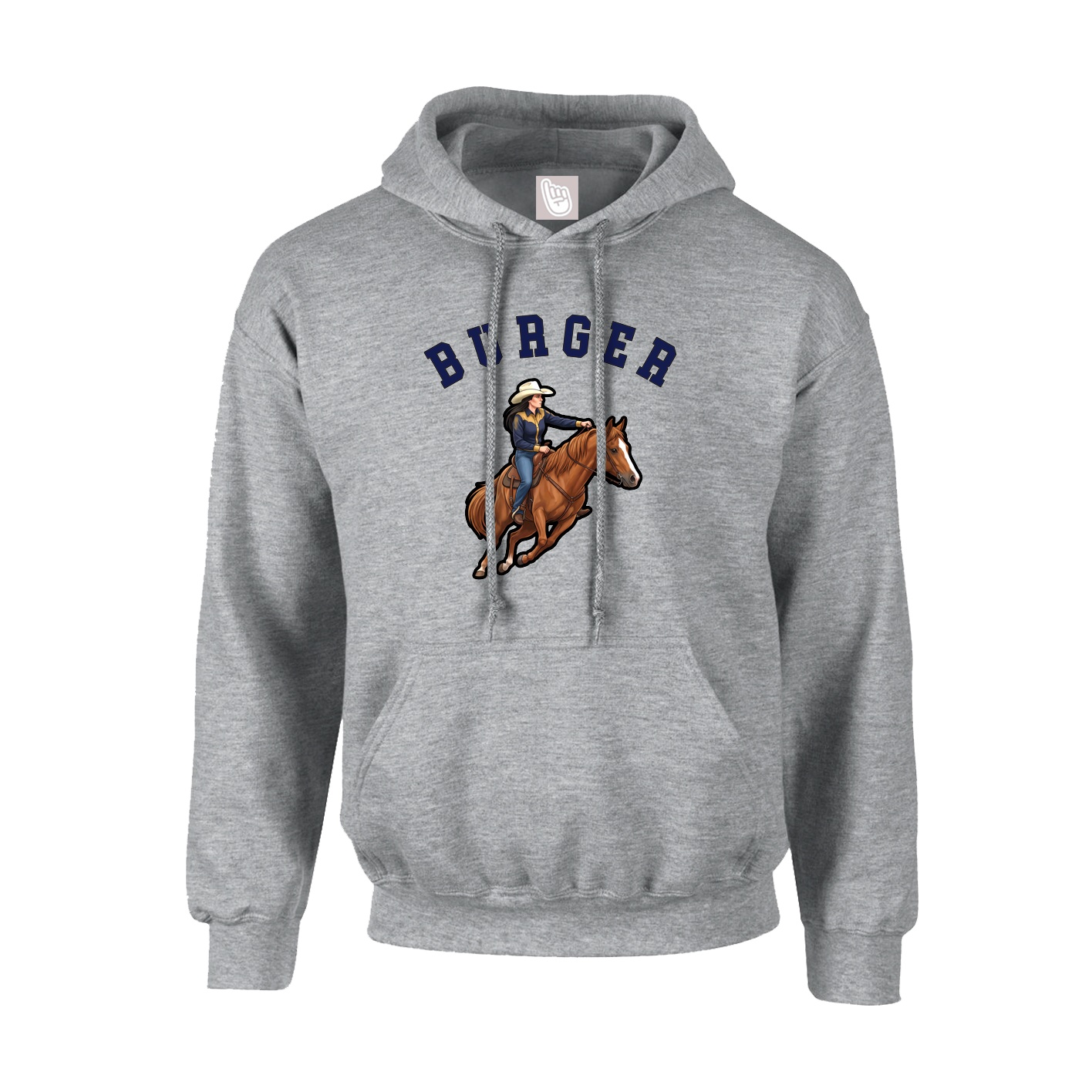 Youth Hoodie — Shirsey Arch in Grey
