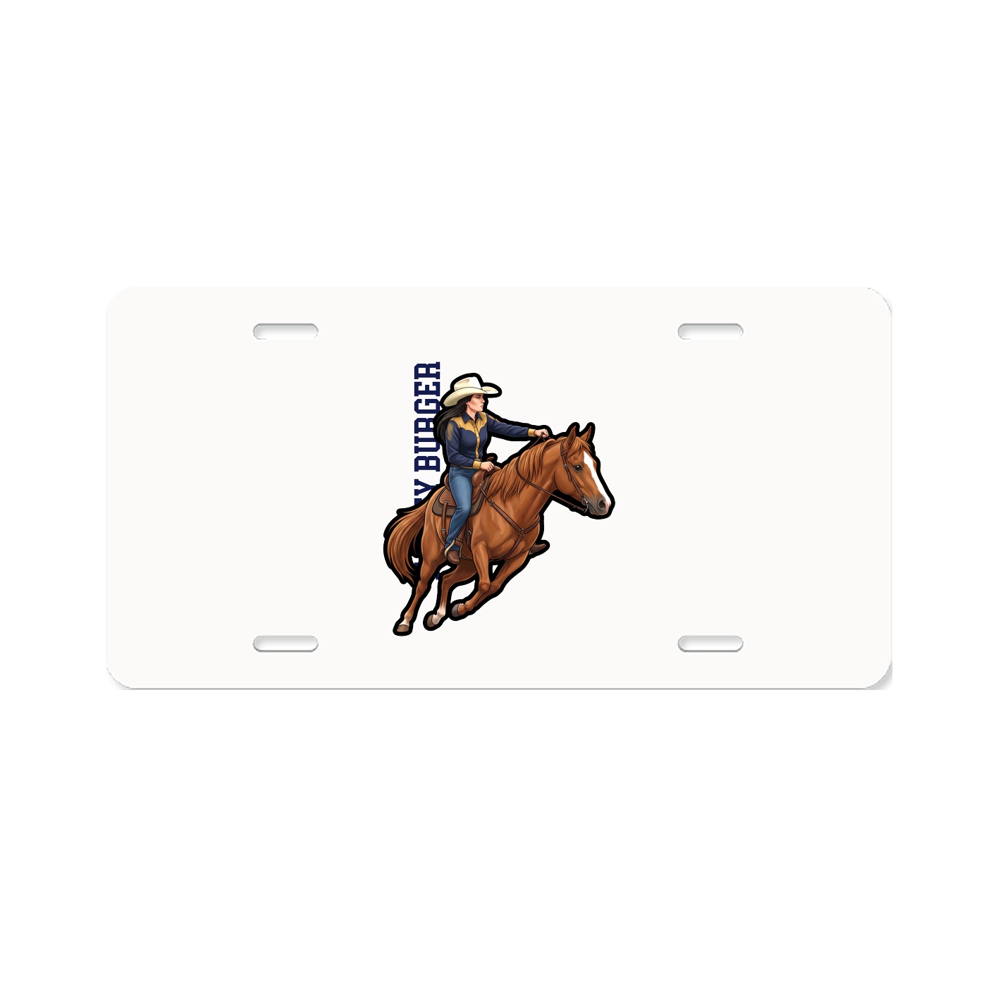 Aluminum License Plate