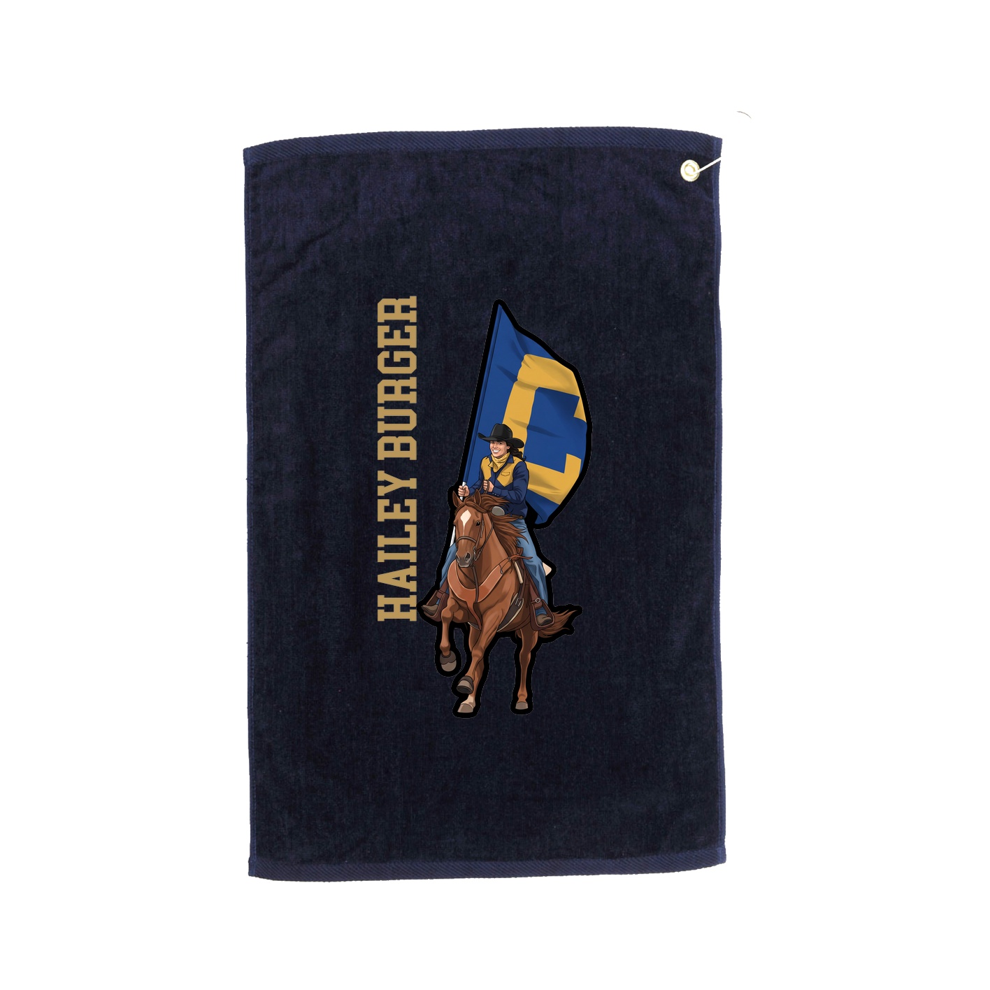 Terry Velour Golf Towel