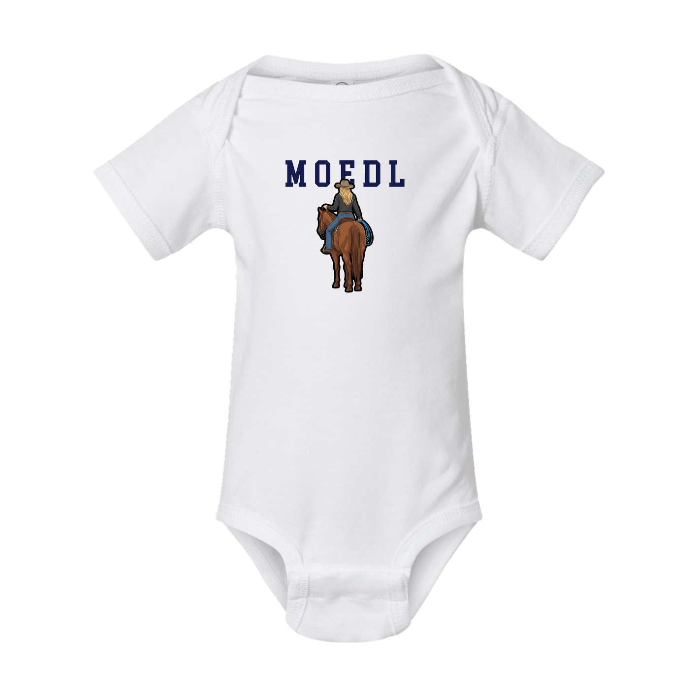 Baby Onesie — Shirsey in White