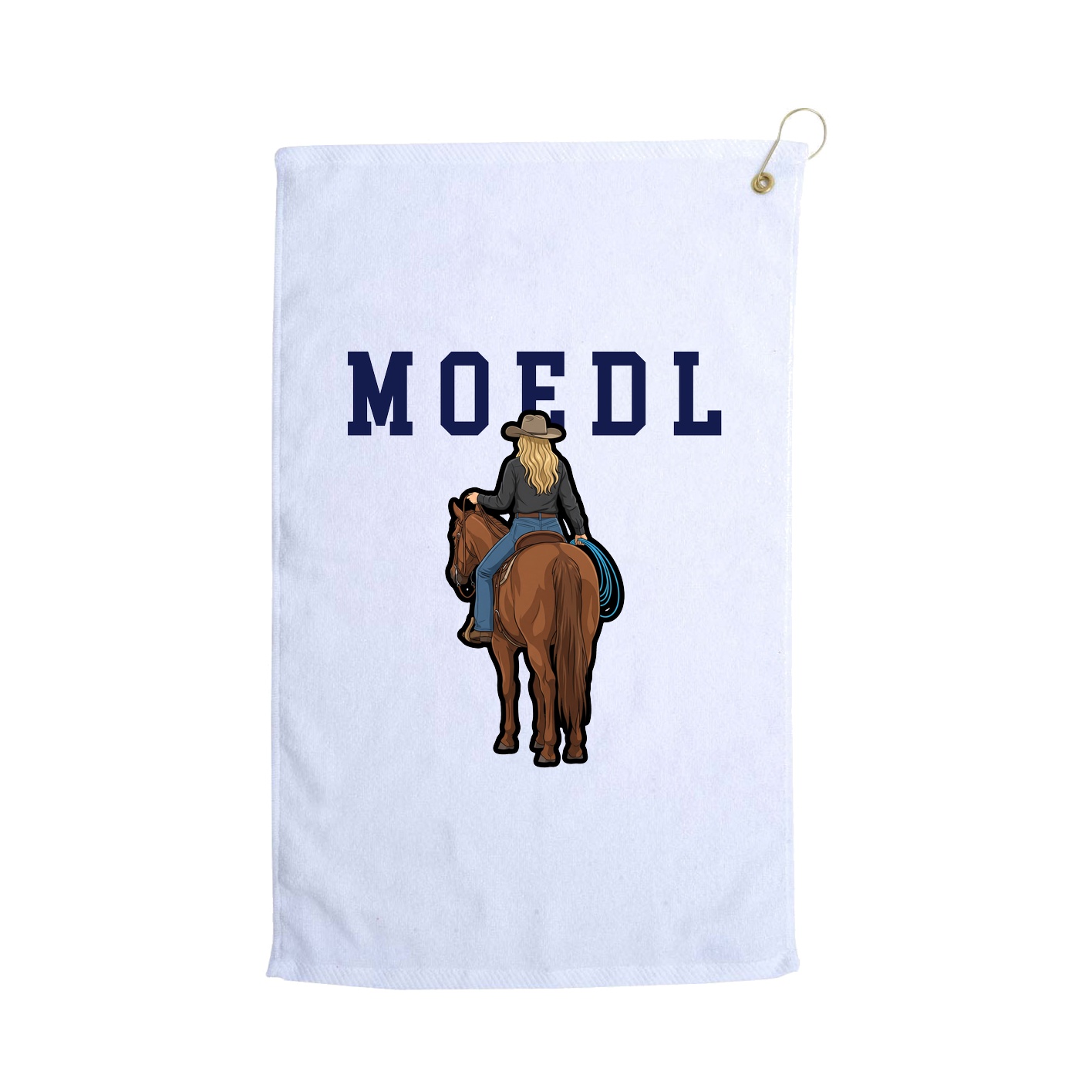 Golf Towel — Shirsey in White