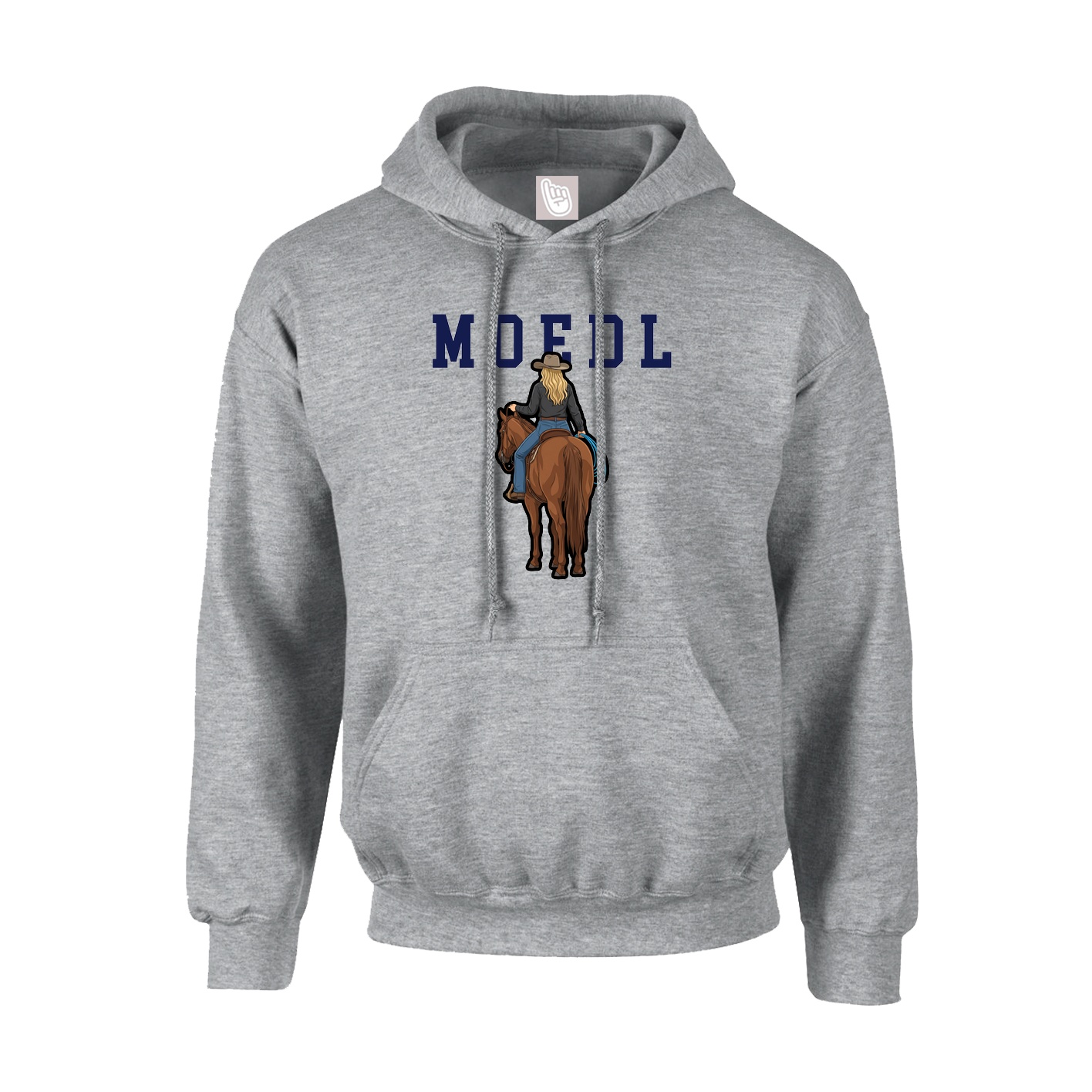 Hoodie — Shirsey in Grey