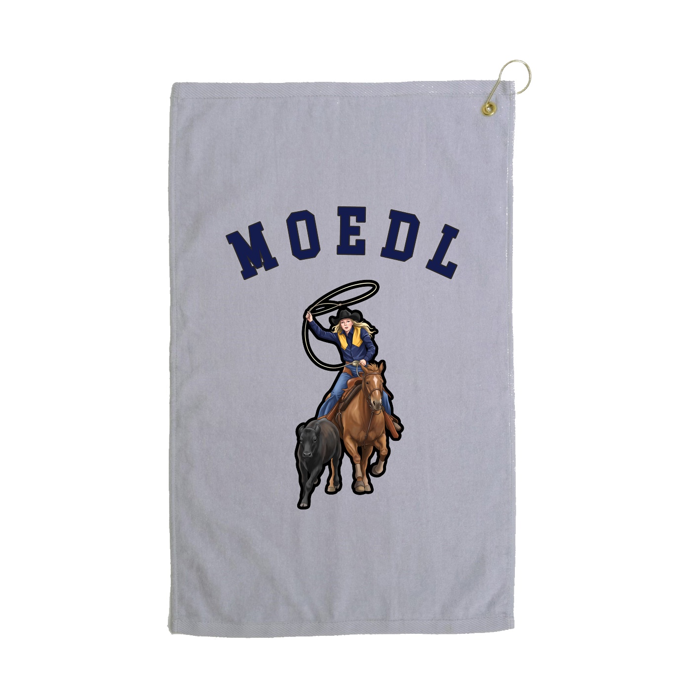 Golf Towel — Shirsey Arch in Grey