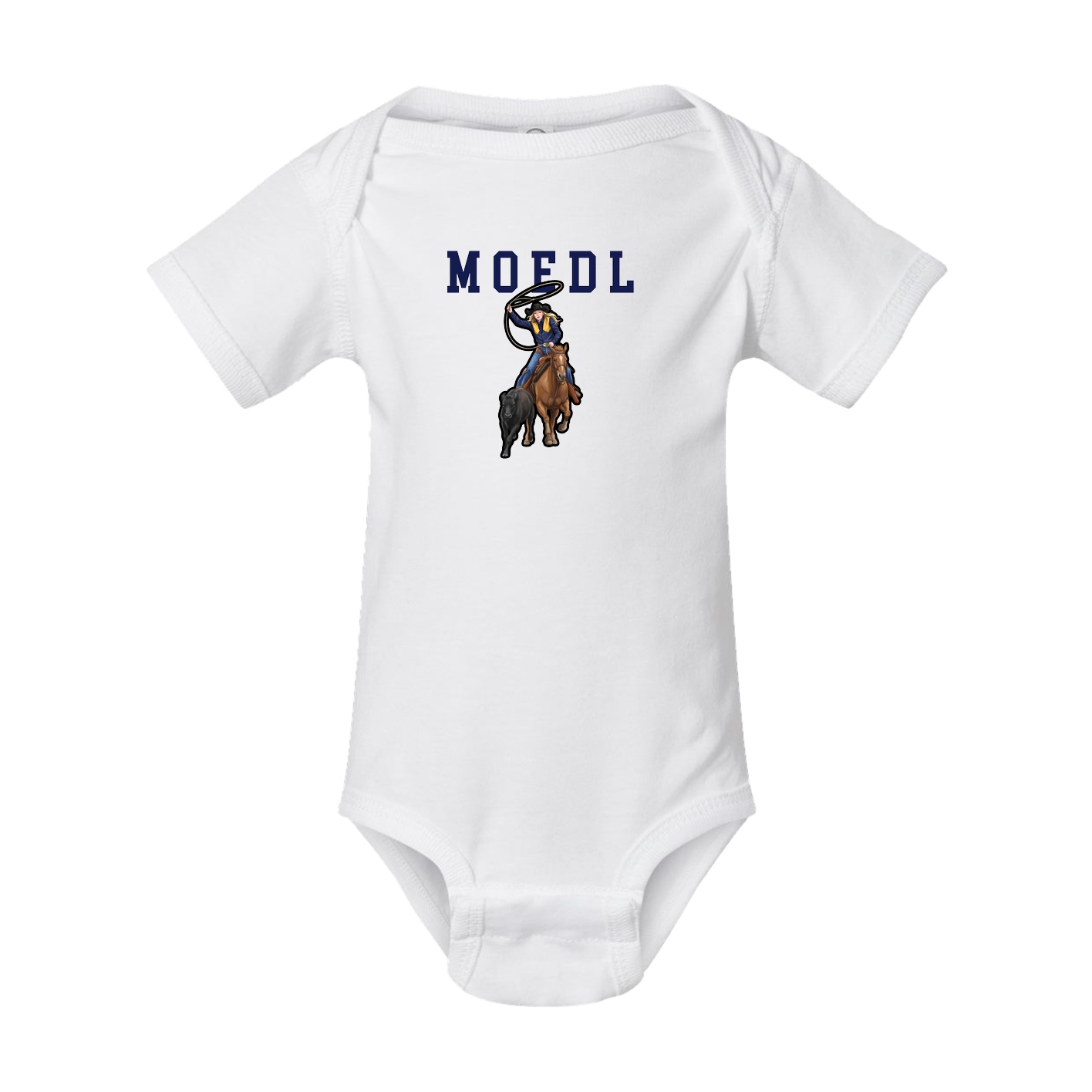 Baby Onesie — Shirsey in White