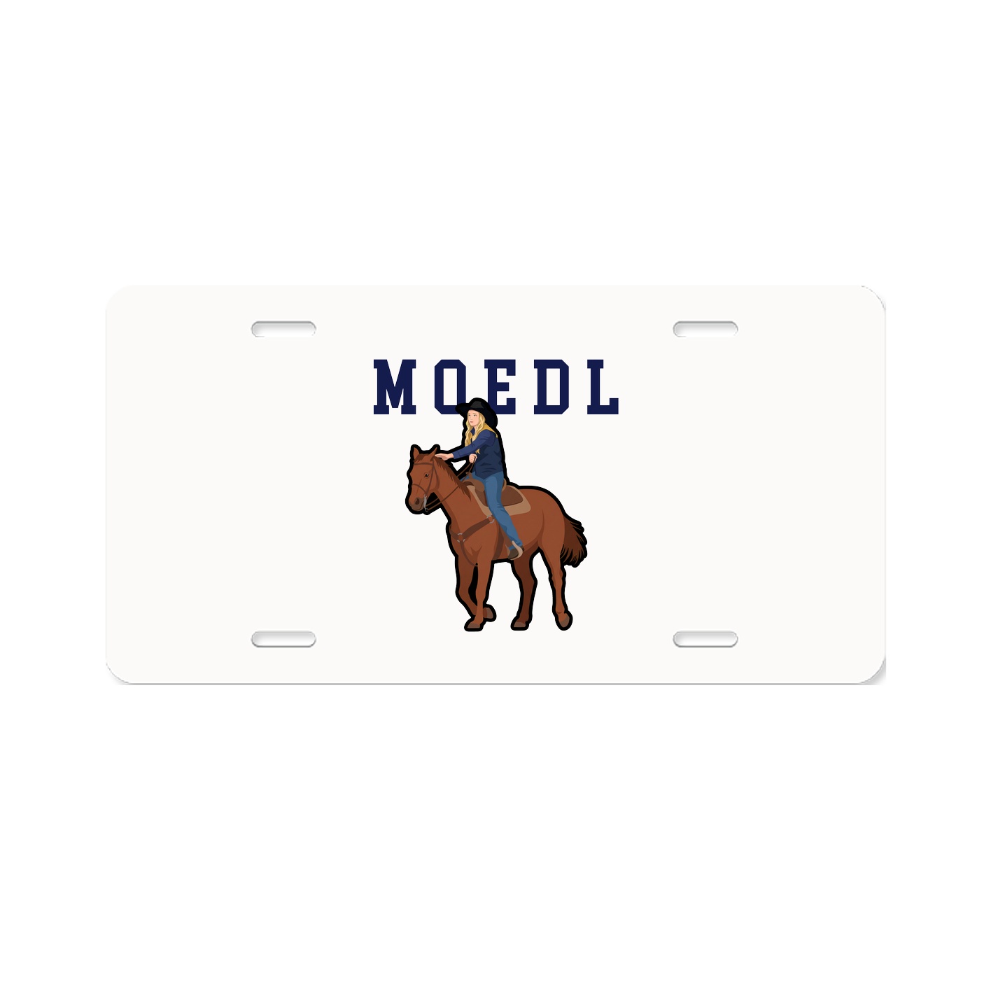License Plate — Shirsey in Classic