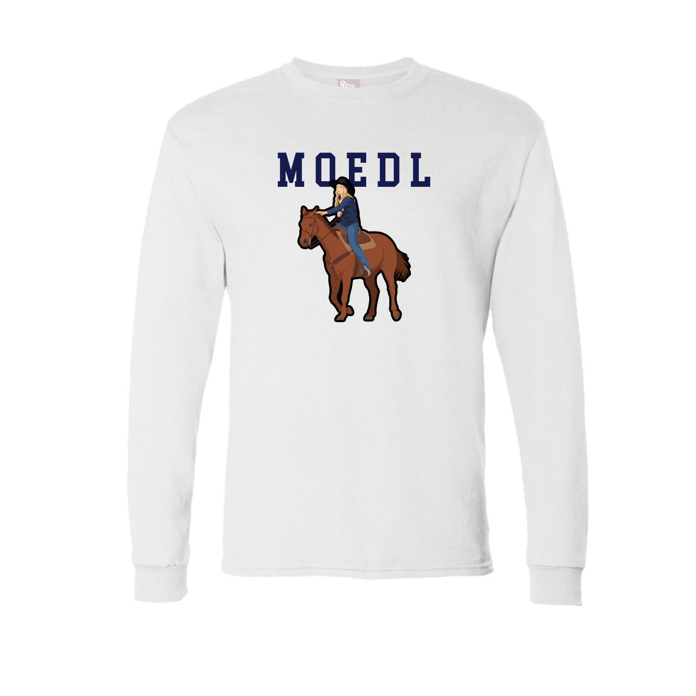 Long Sleeve Tee — Shirsey in White