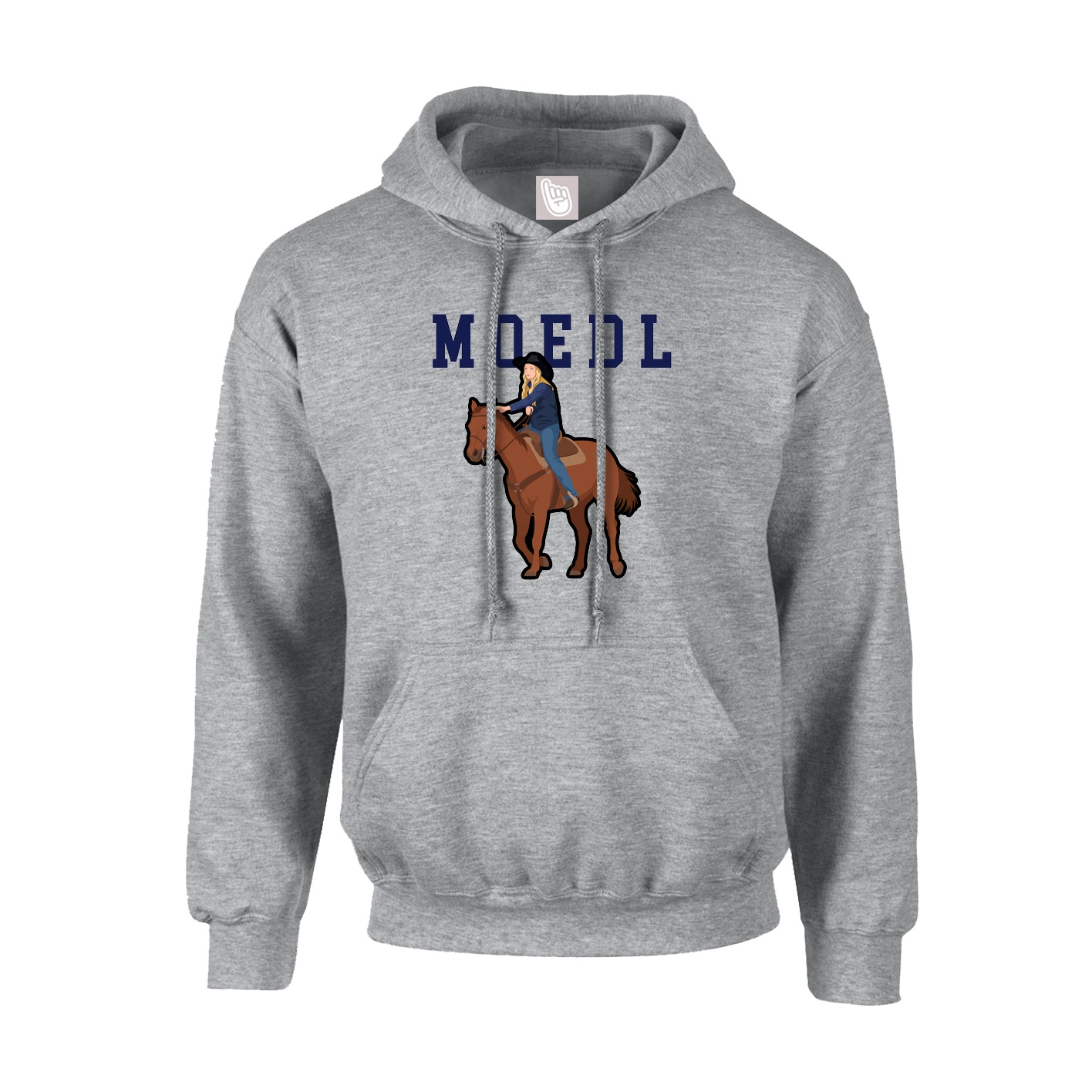 Youth Hoodie — Shirsey in Grey