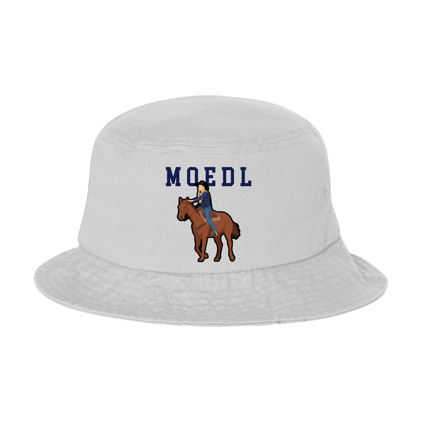 Bucket Cap — Shirsey in White