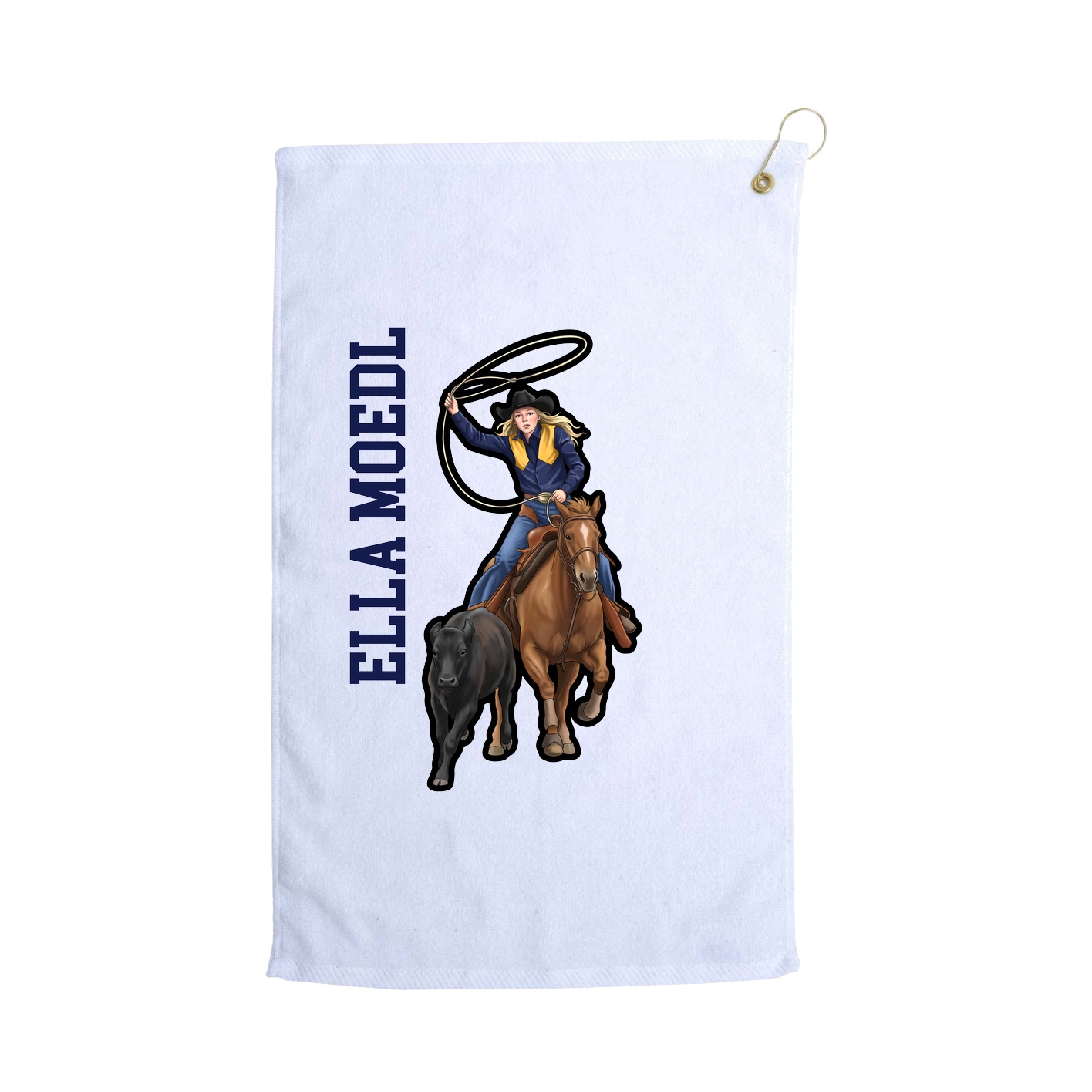 Terry Velour Golf Towel