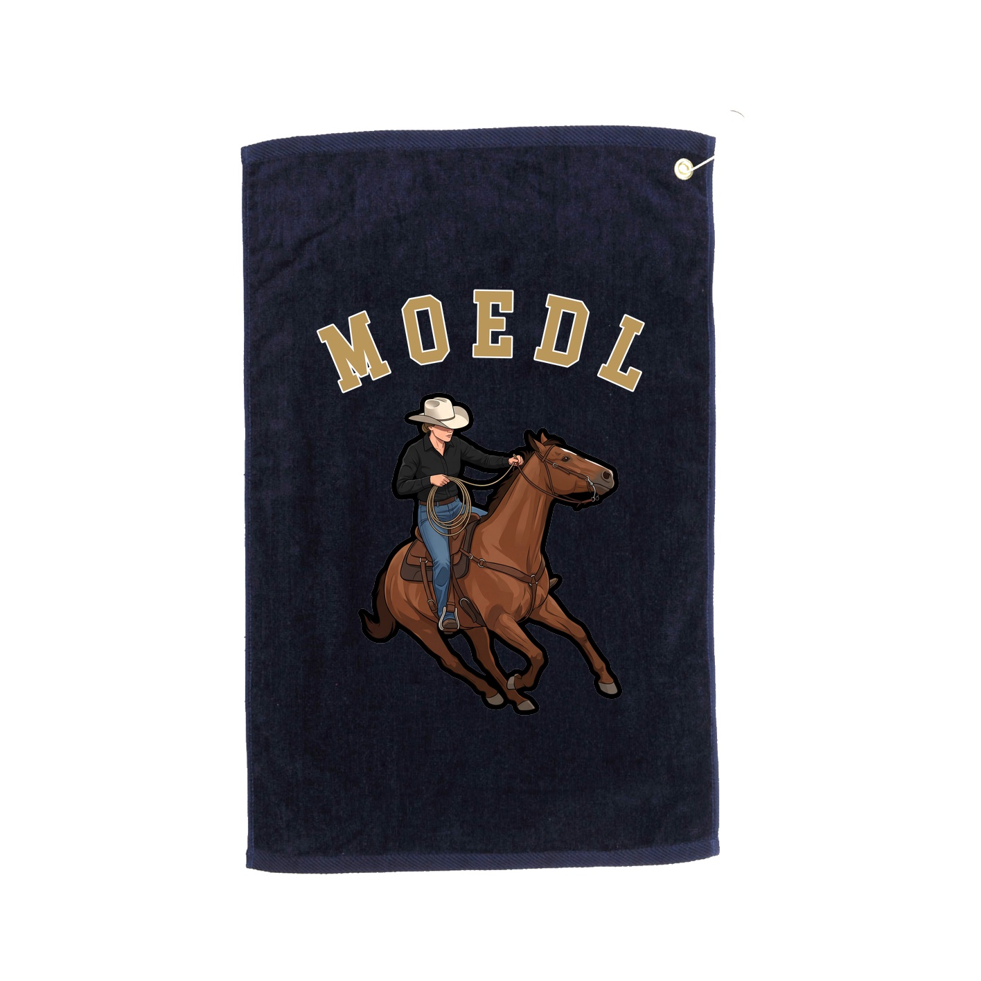 Golf Towel — Shirsey Arch in Navy