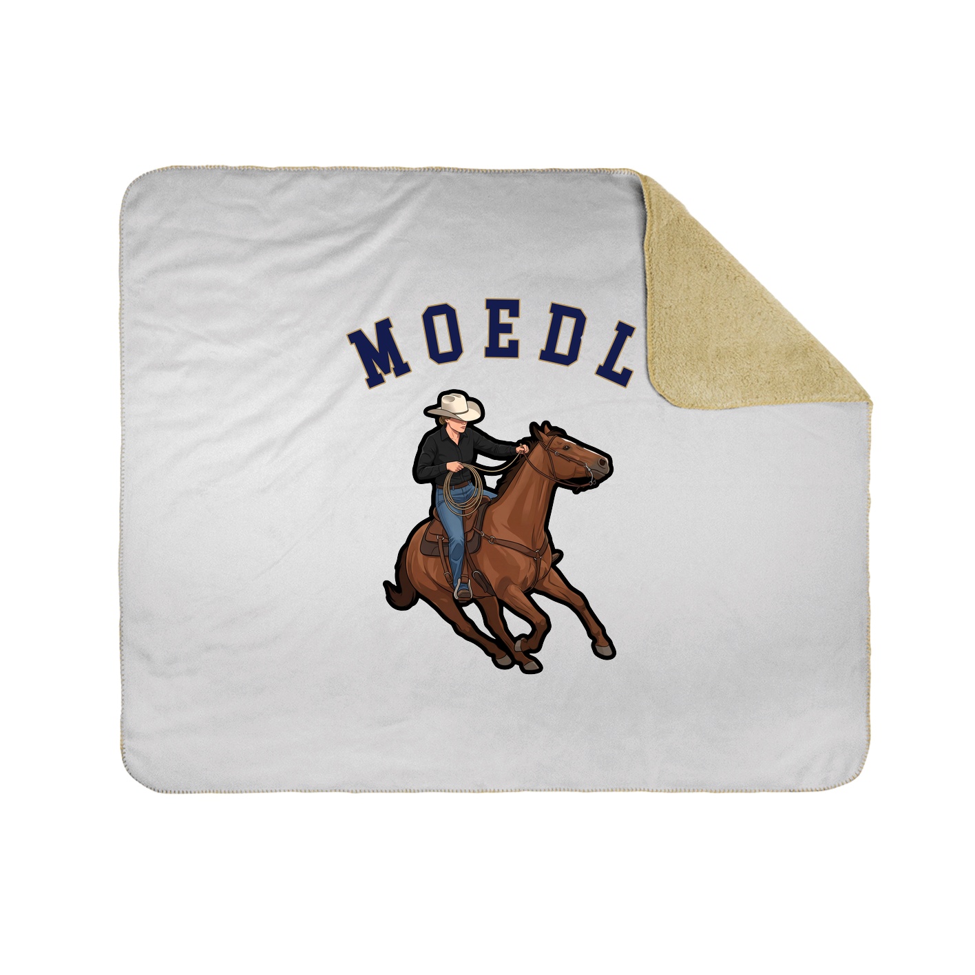 Throw Blanket — Shirsey Arch in White