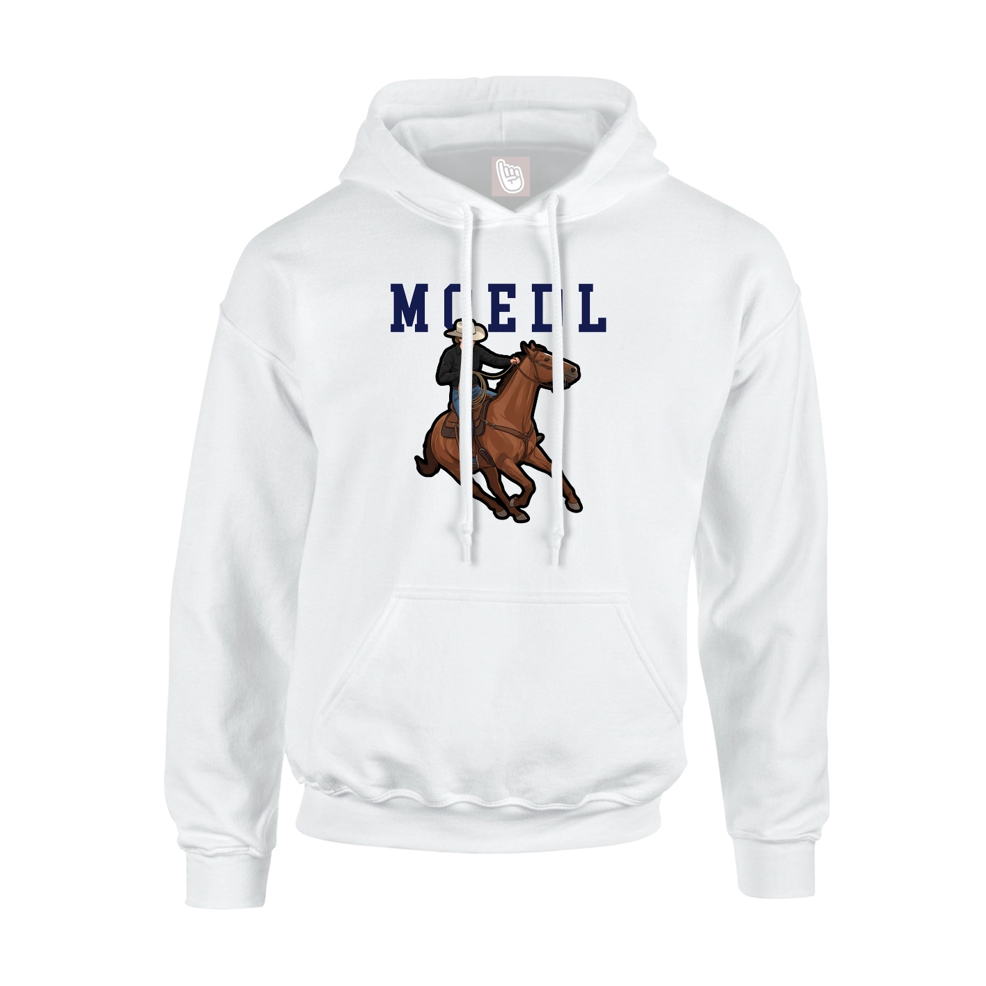 Hoodie — Shirsey in White