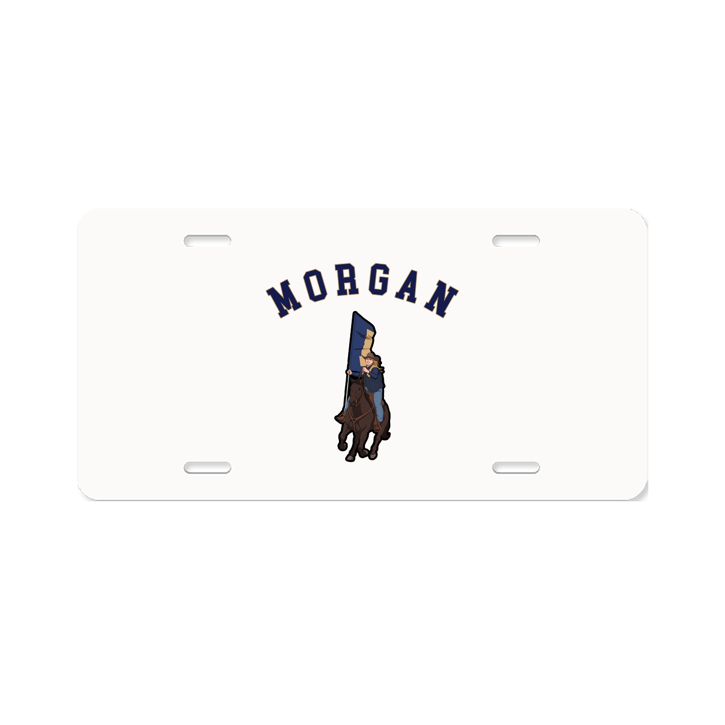 License Plate — Shirsey Arch in Classic
