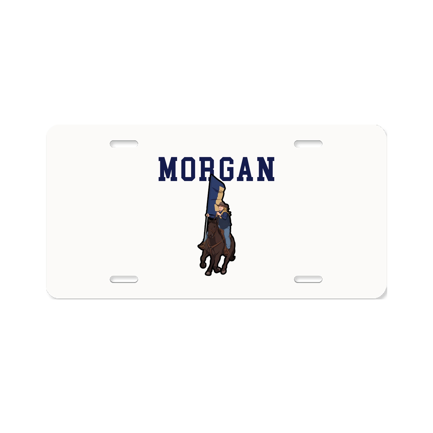 License Plate — Shirsey in Classic