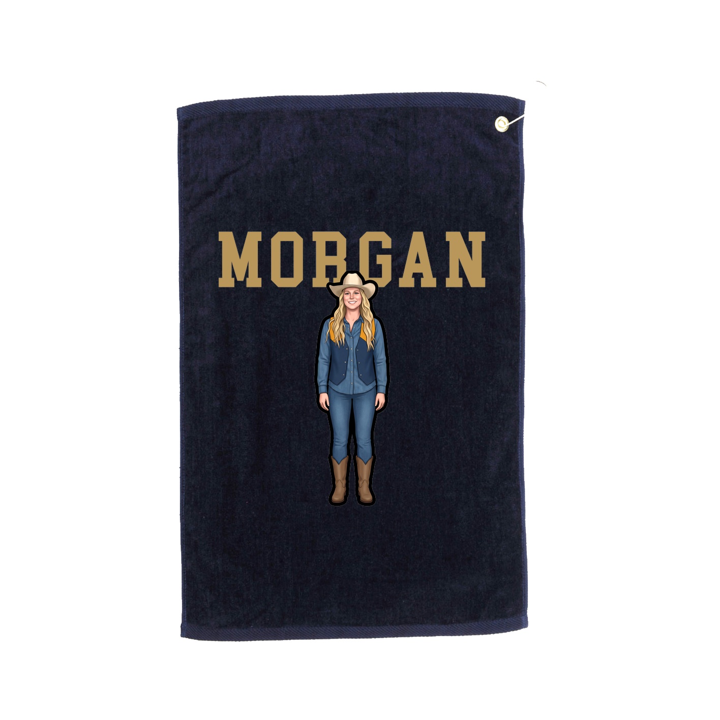 Golf Towel — Shirsey in Navy