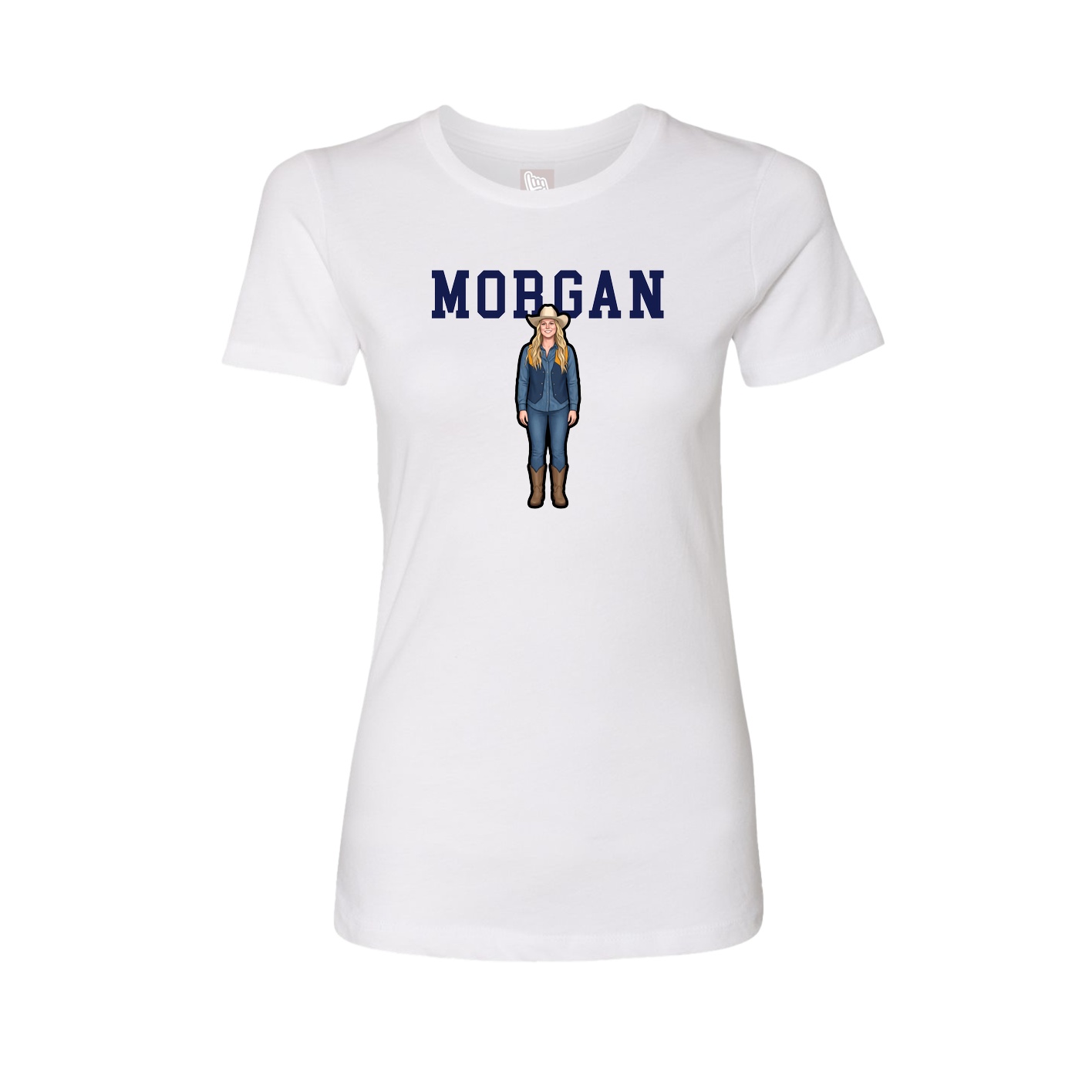 Fitted Women's Tee — Shirsey in White