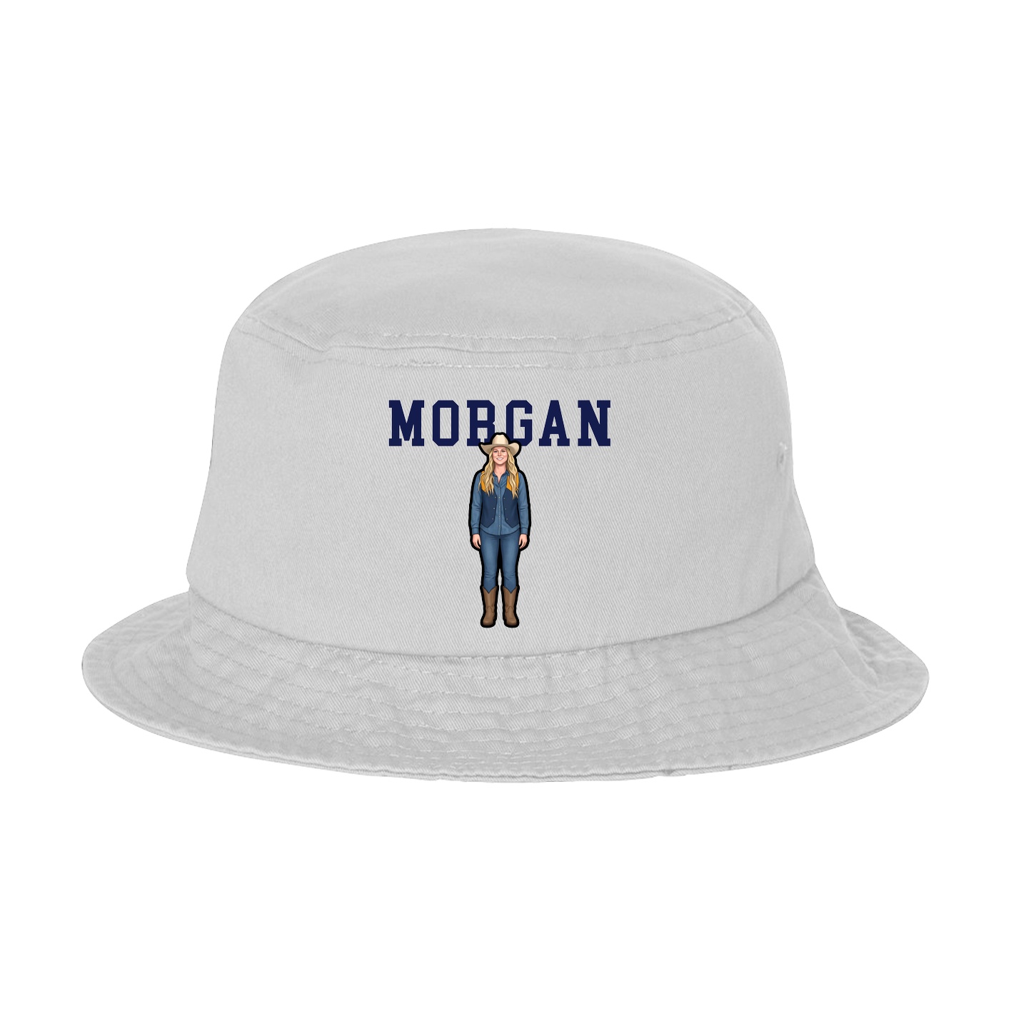 Bucket Cap — Shirsey in White