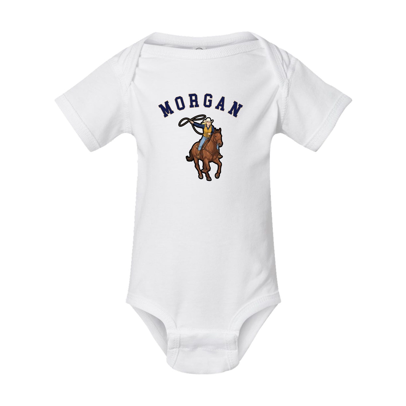 Baby Onesie — Shirsey Arch in White