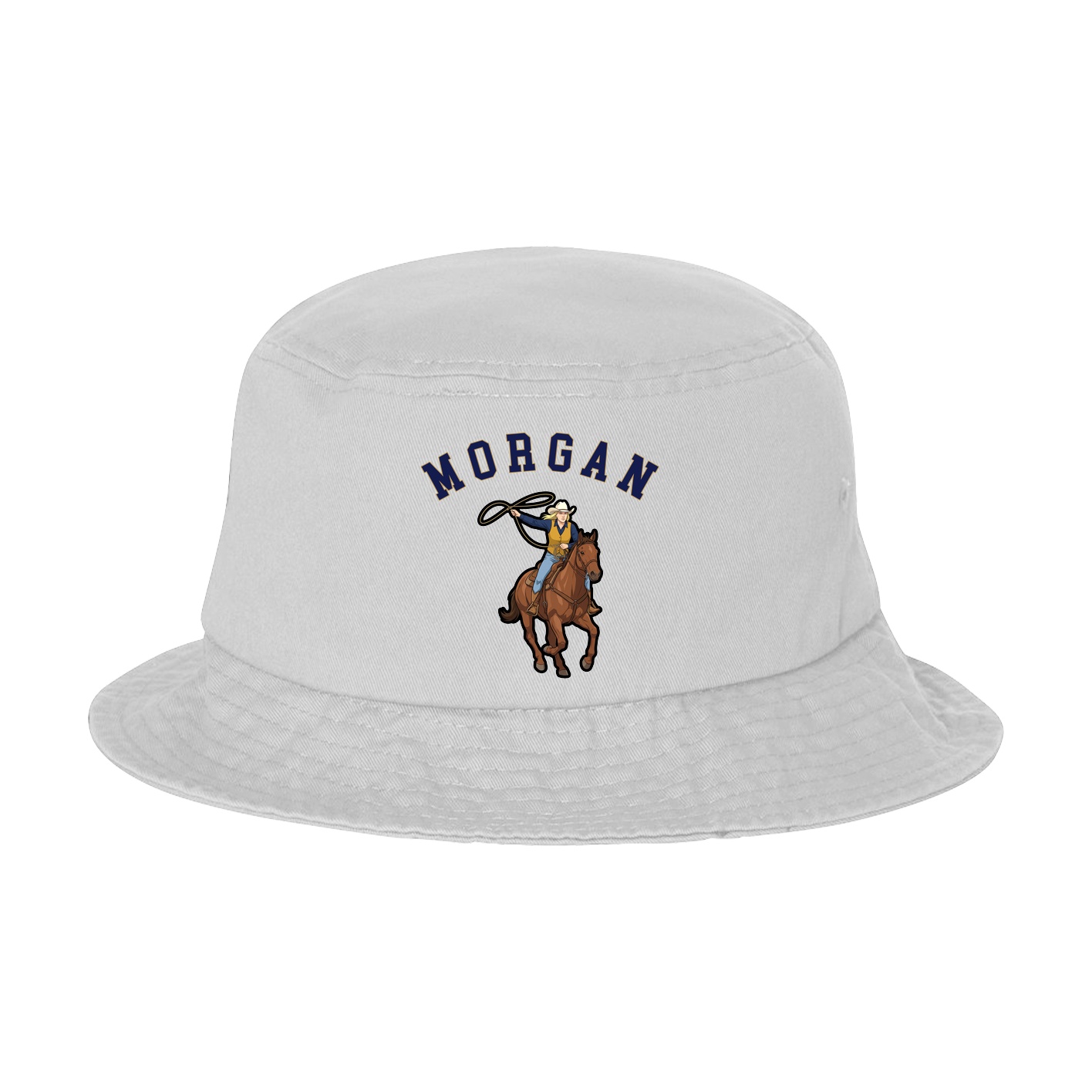 Bucket Cap — Shirsey Arch in White